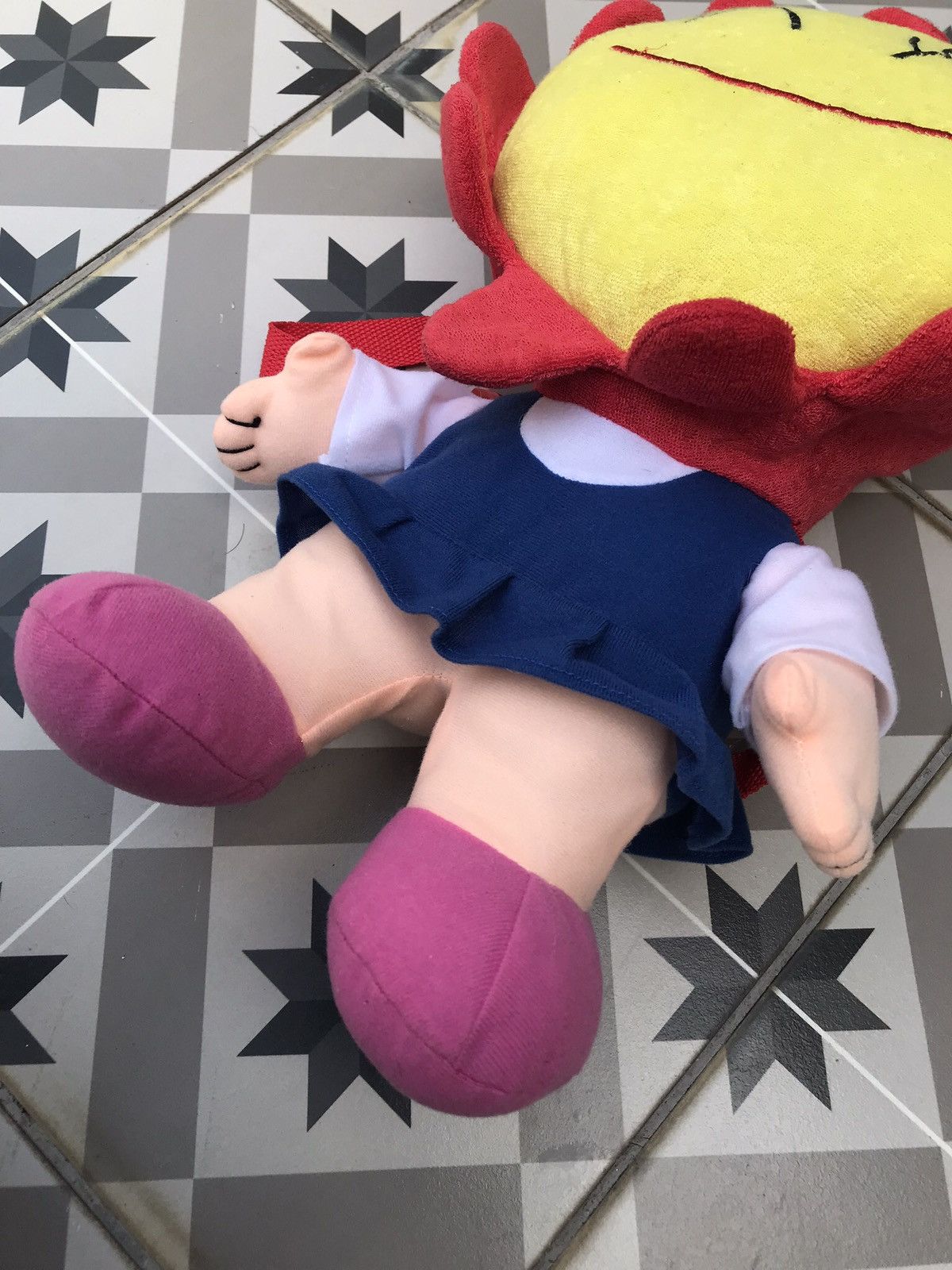 Japanese Brand SUNFLOWER PLUSH BACKPACK Size ONE SIZE - 8 Thumbnail