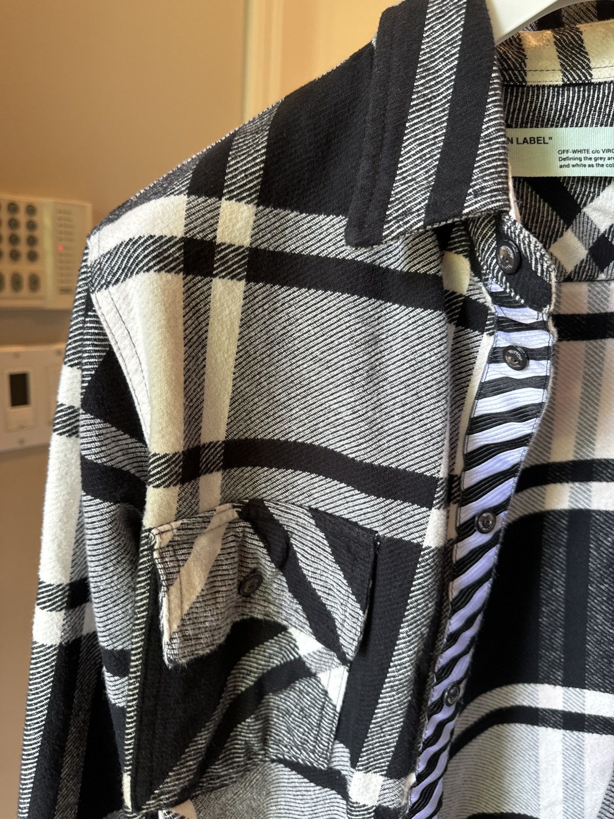 Off-White Off-White Long Sleeve Shirt Size US S / EU 44-46 / 1 - 3 Thumbnail