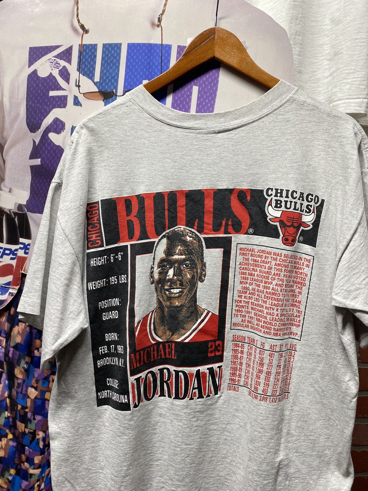 Jordan Brand 90’s Vintage Michael Jordan Bulls Tee Shirt Large Size US L / EU 52-54 / 3 - 6 Thumbnail