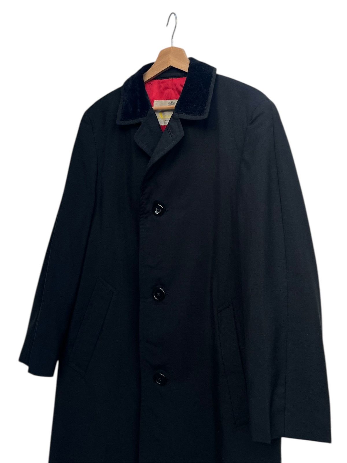 Aquascutum Vintage Aquascutum Wool & Mohair Black Coat Size US S / EU 44-46 / 1 - 5 Thumbnail