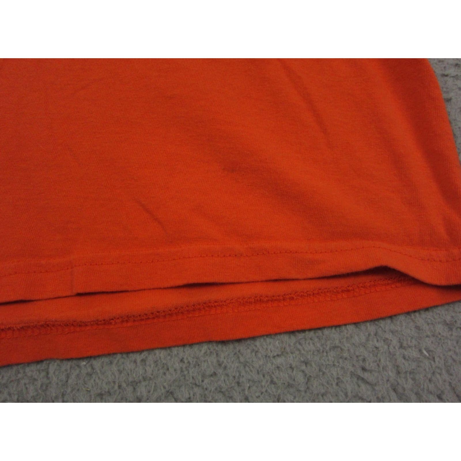 Gildan VINTAGE Cruisin Shirt Mens 2XL Orange Duke General Lee Humor 90s Dukes Navy Stitch Logo T-Shirt Size US XXL / EU 58 / 5 - 6 Thumbnail