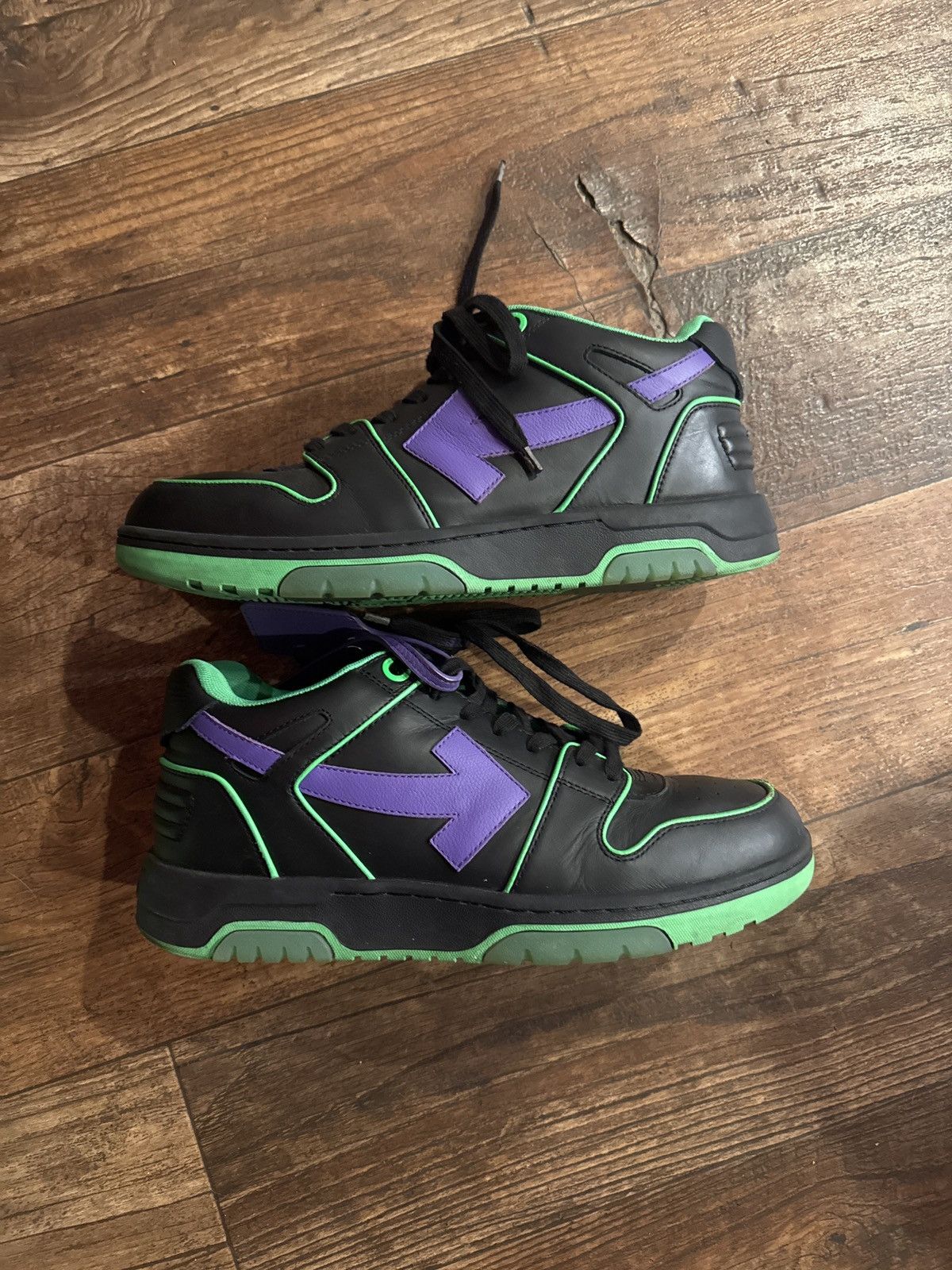 Off-White Off White Out of Office Outlined Low Tops Size US 10.5 / EU 43-44 - 2 Thumbnail