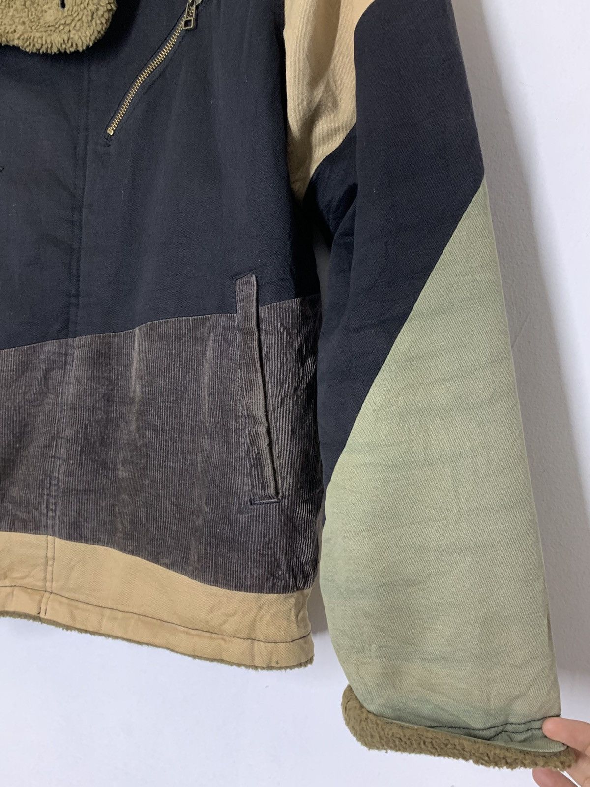 Japanese Brand Japanese Brand Phateewear Patchwork Corduroy Sherpa Kapital Size US L / EU 52-54 / 3 - 6 Thumbnail