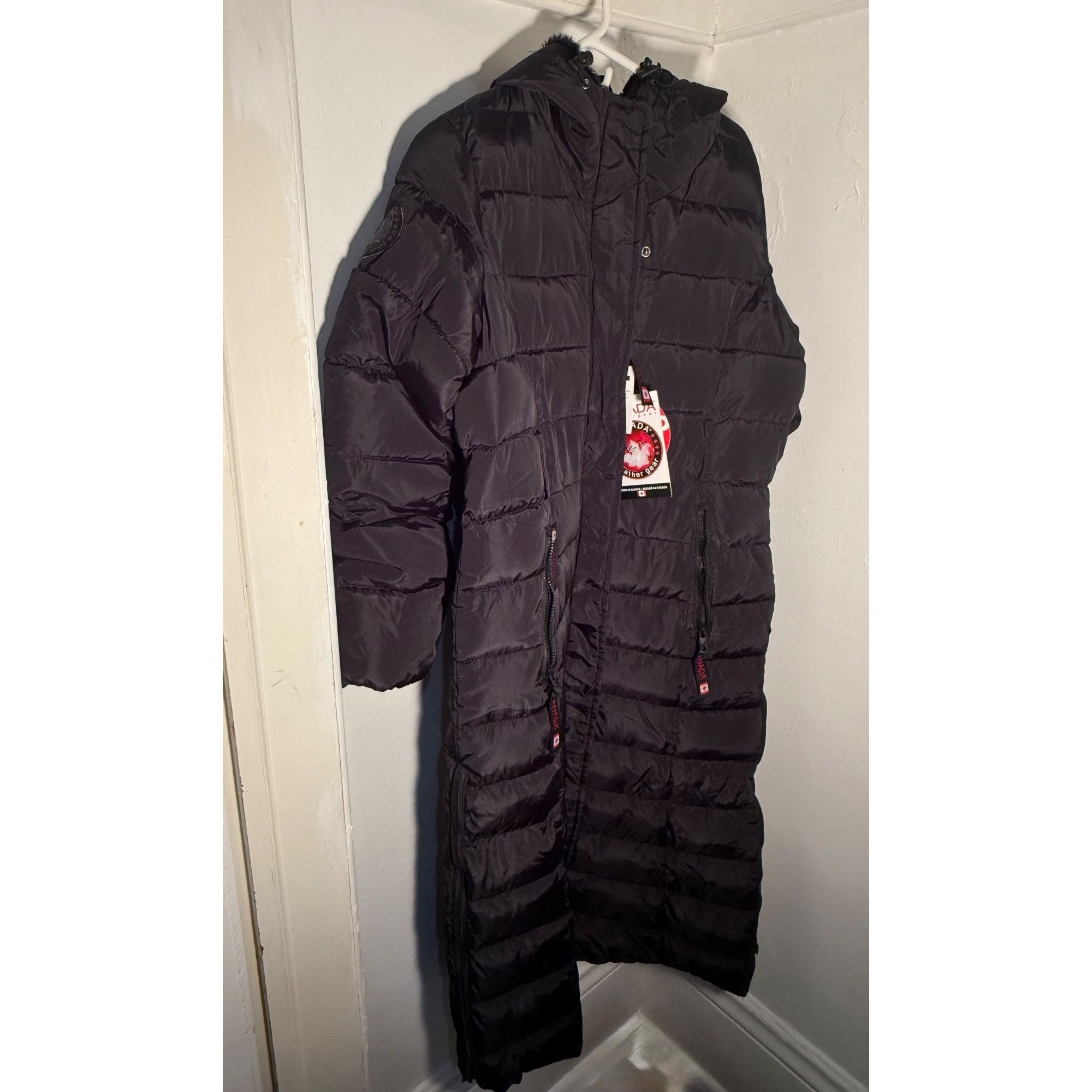 Other New Long Canada Weather Gear Puffer Coat Size S / US 4 / IT 40 - 1 Thumbnail