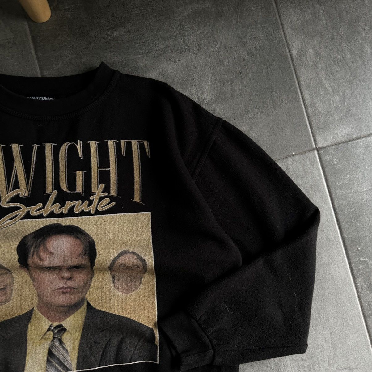 Vintage Vintage Dwight Schrute Sweatshirt Big Logo Joke Humor Artist Size US L / EU 52-54 / 3 - 5 Thumbnail