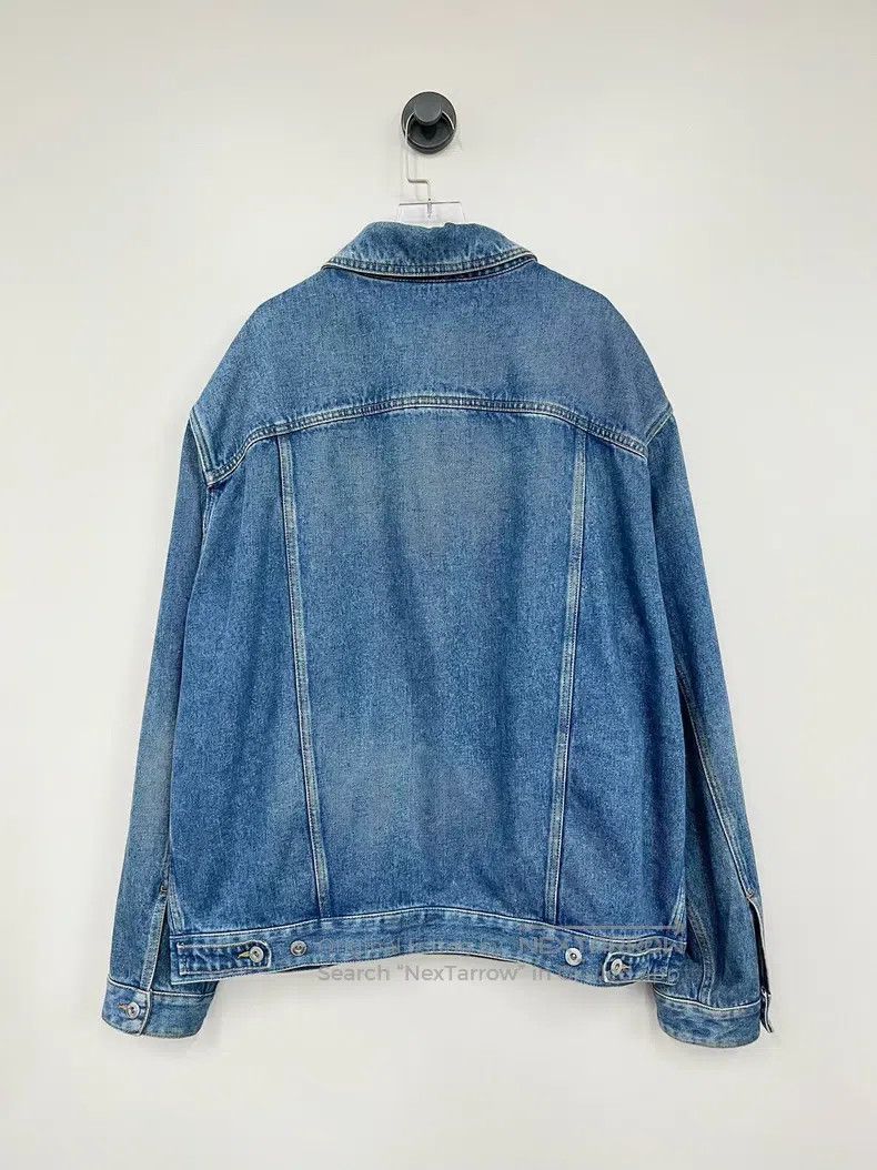 Valentino Valentino Blue big V logo denim jacket jacket Size US L / EU 52-54 / 3 - 2 Thumbnail