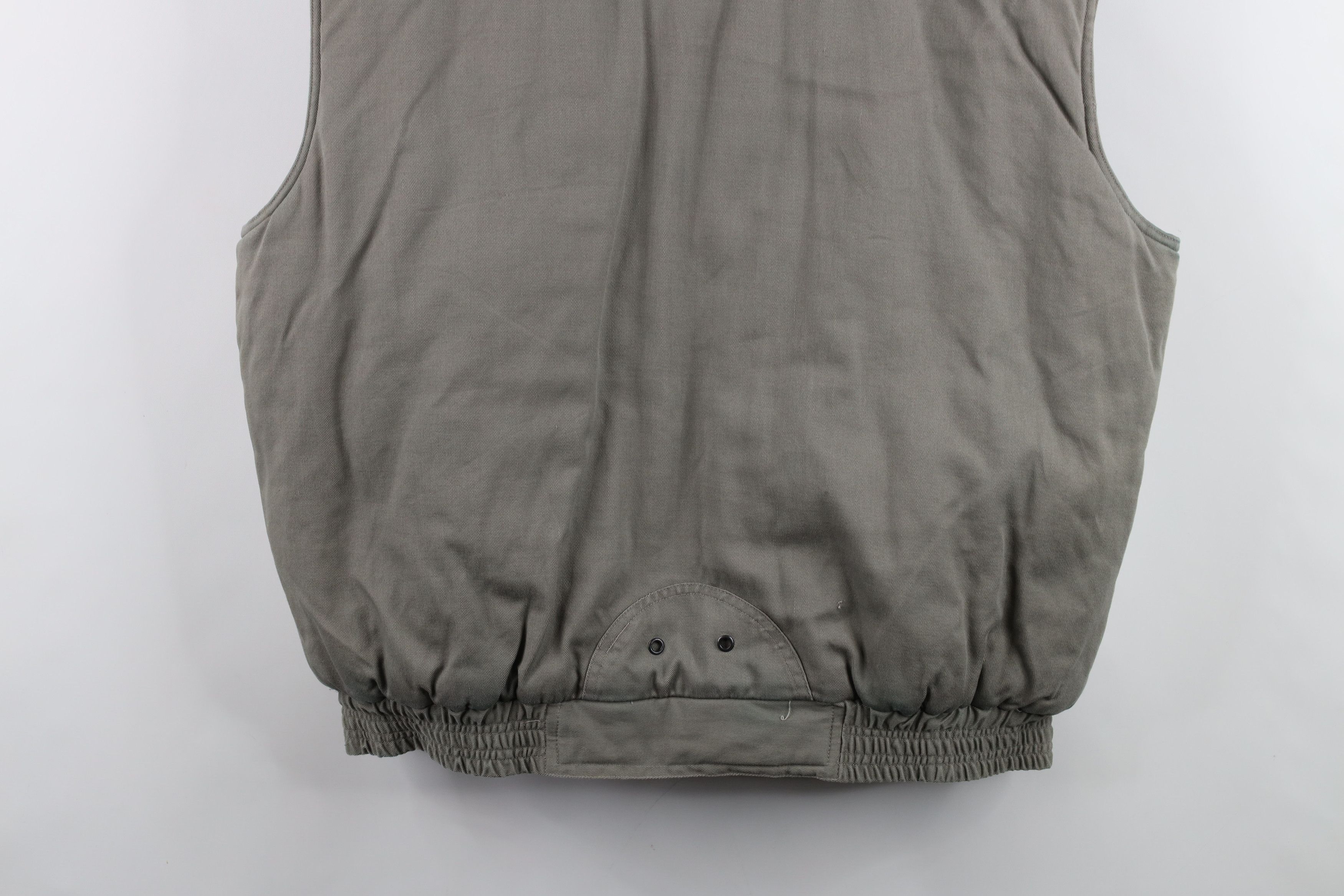 Vintage Vintage 90s Streetwear Lined Full Zip Puffer Vest Jacket Size US L / EU 52-54 / 3 - 16 Thumbnail
