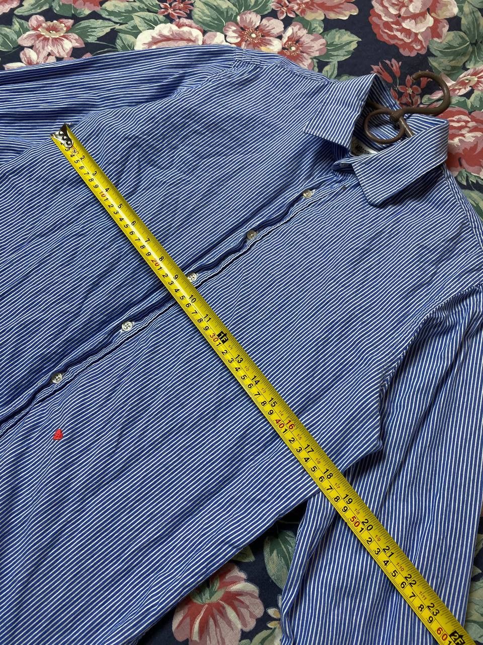Moschino Moschino Striped Shirt Button Up Size M / US 6-8 / IT 42-44 - 9 Thumbnail