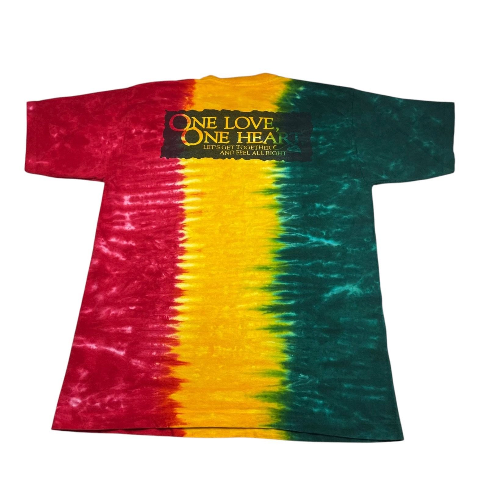 Other Bob Marley One Love One Heart T-Shirt Jamaica Tie Dye Red/Gr Size US M / EU 48-50 / 2 - 4 Thumbnail