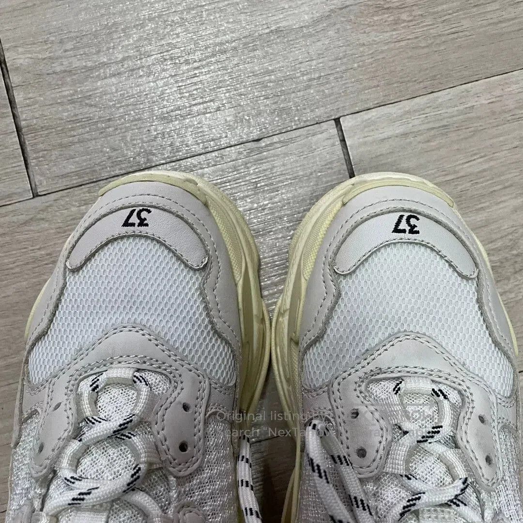 Balenciaga Balenciaga Triple S Sneakers White Brown. Size US 6 / EU 39 - 6 Thumbnail