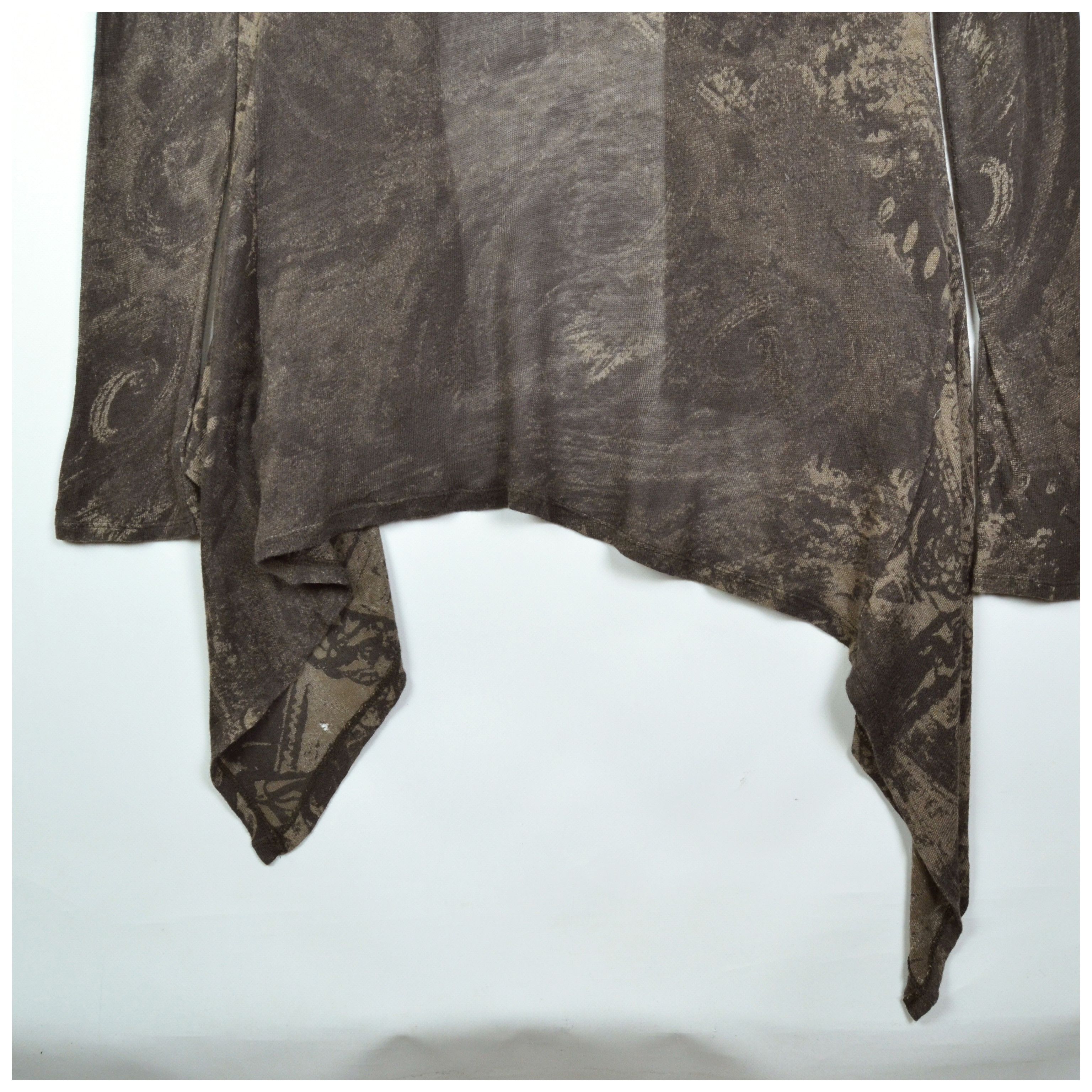 Allsaints AllSaints Open Cardigan Womens Brown Lightweight Knitted US4 Size S / US 4 / IT 40 - 21 Thumbnail