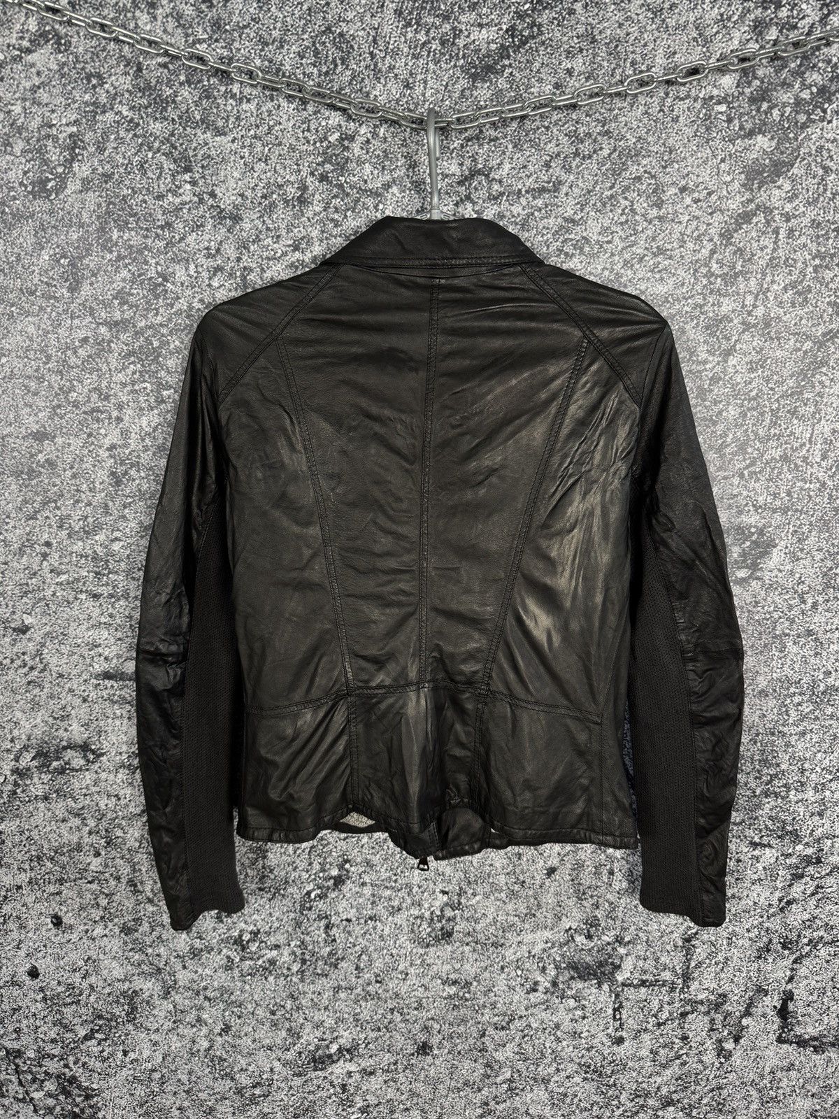Gimo's Women’s GIMO’S Leather Jacket Italy Luxury Size 46 Size L / US 10 / IT 46 - 13 Thumbnail