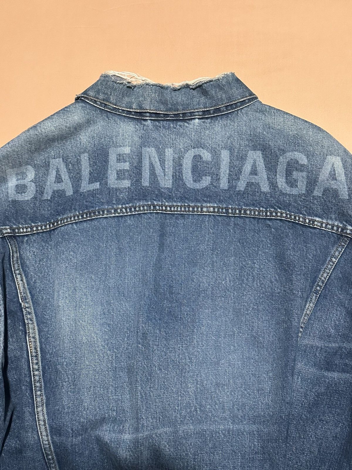 Balenciaga Balenciaga Denim Jacket Size US M / EU 48-50 / 2 - 4 Thumbnail