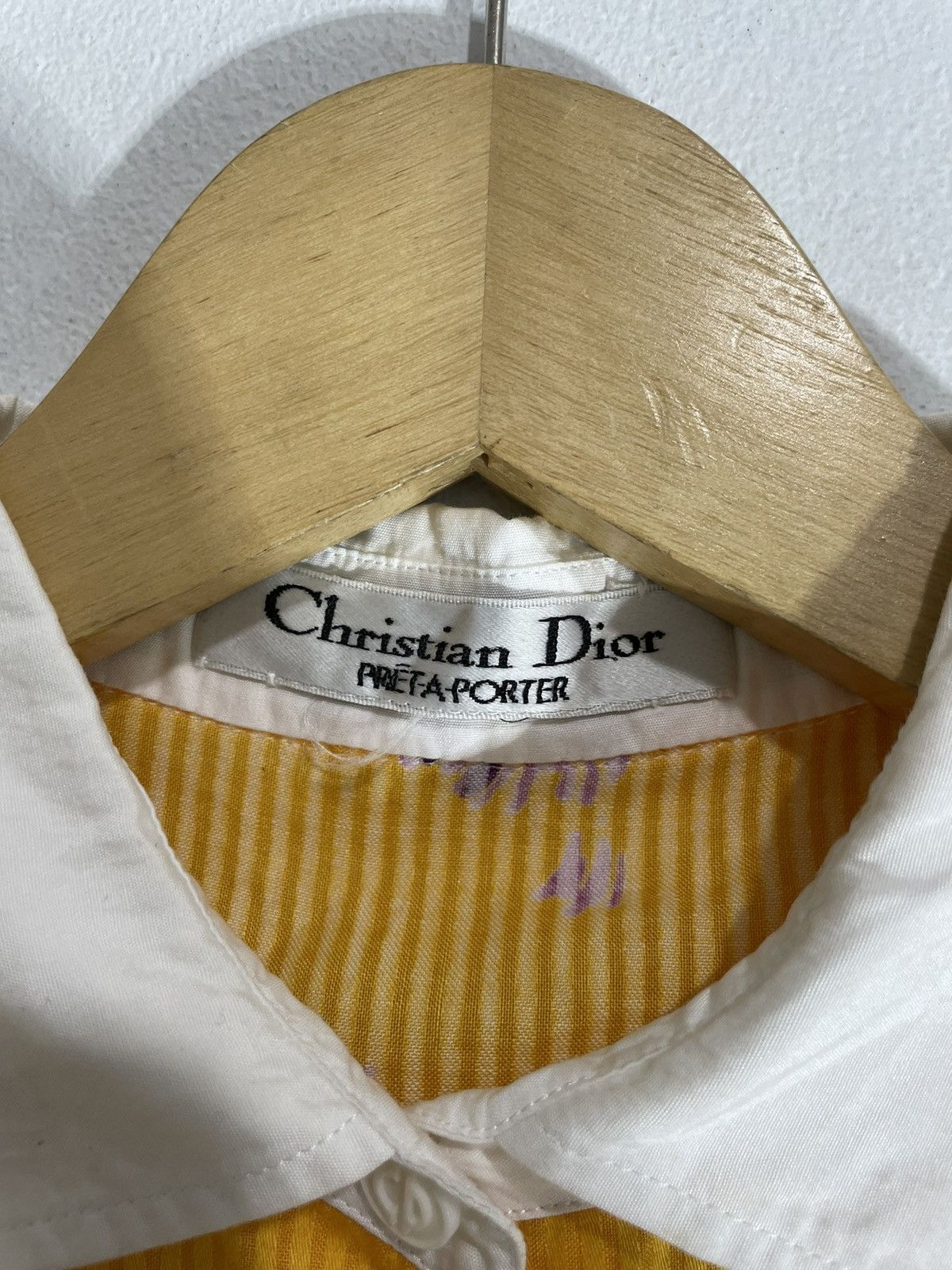 Christian Dior Monsieur CD Flower Shirt Pret a porter Size US XS / EU 42 / 0 - 4 Thumbnail