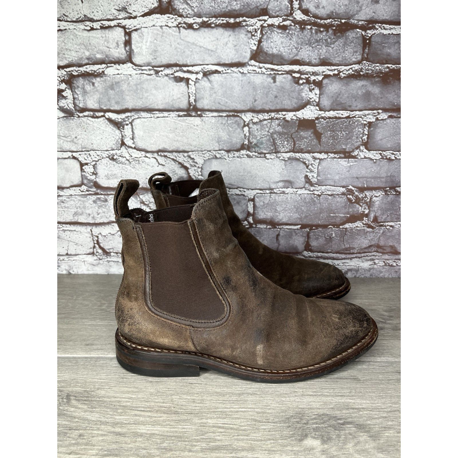Thursday Boot Company Thursday EveryDay Mocha Brown Suede Leather Chelsea Ankle Bo Size US 6 / EU 39 - 12 Thumbnail