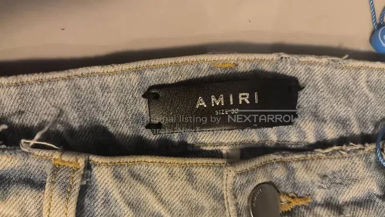 Amiri Amiri Big Destroyed Denim Jeans Size US 30 / EU 46 - 2 Thumbnail