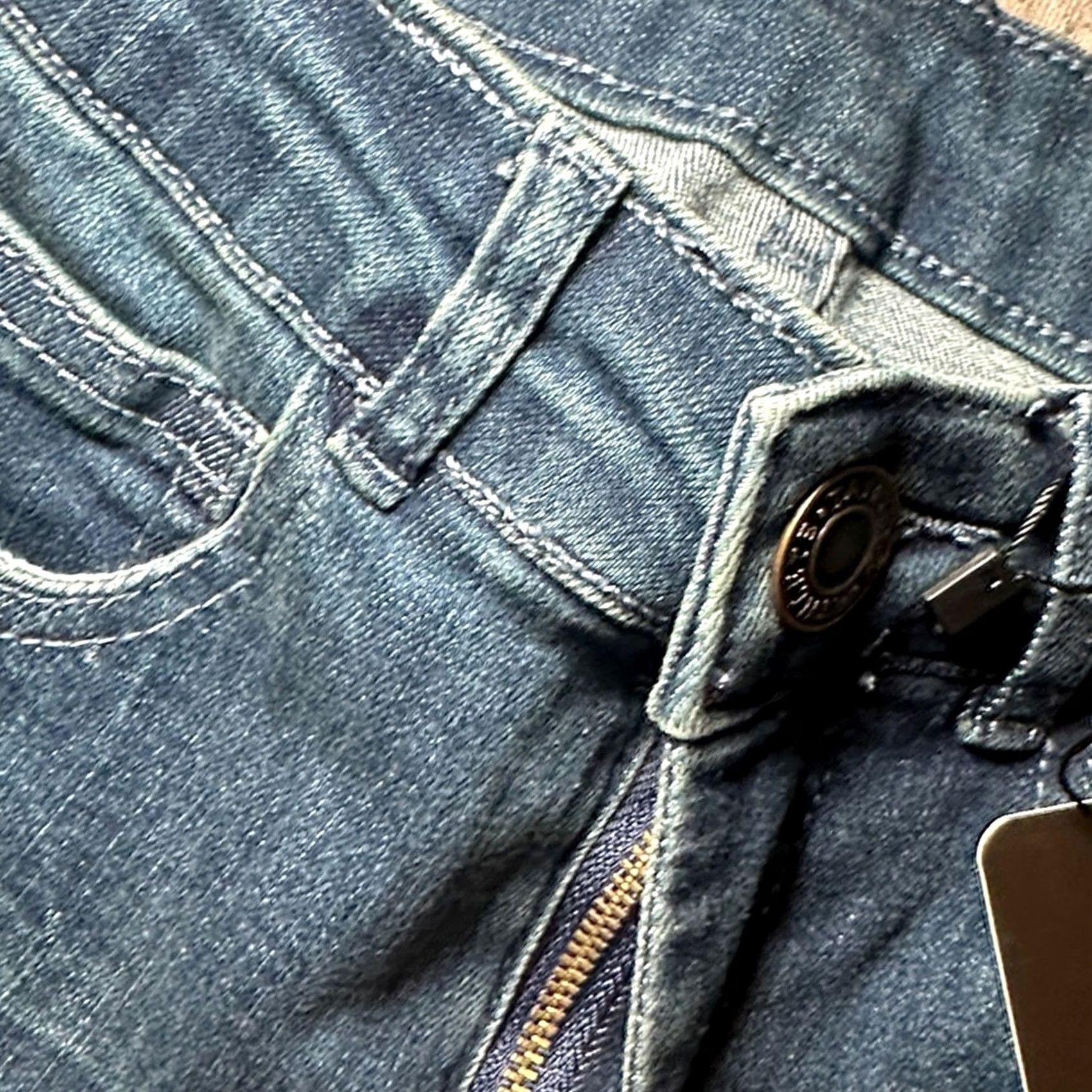 Vintage Tailored Athlete Premium Stretch Slim Jeans Shirt? 30x28 Blue Mens Regular Tailored Athlete Jeep? Size US 30 / EU 46 - 7 Thumbnail