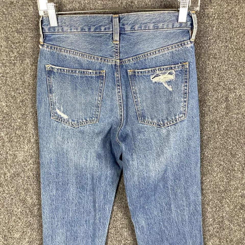 Other We The Free Women's 24 Ankle Cut Off Rolled Cuff Ripped Size 24" / US 00 / IT 34 - 7 Thumbnail