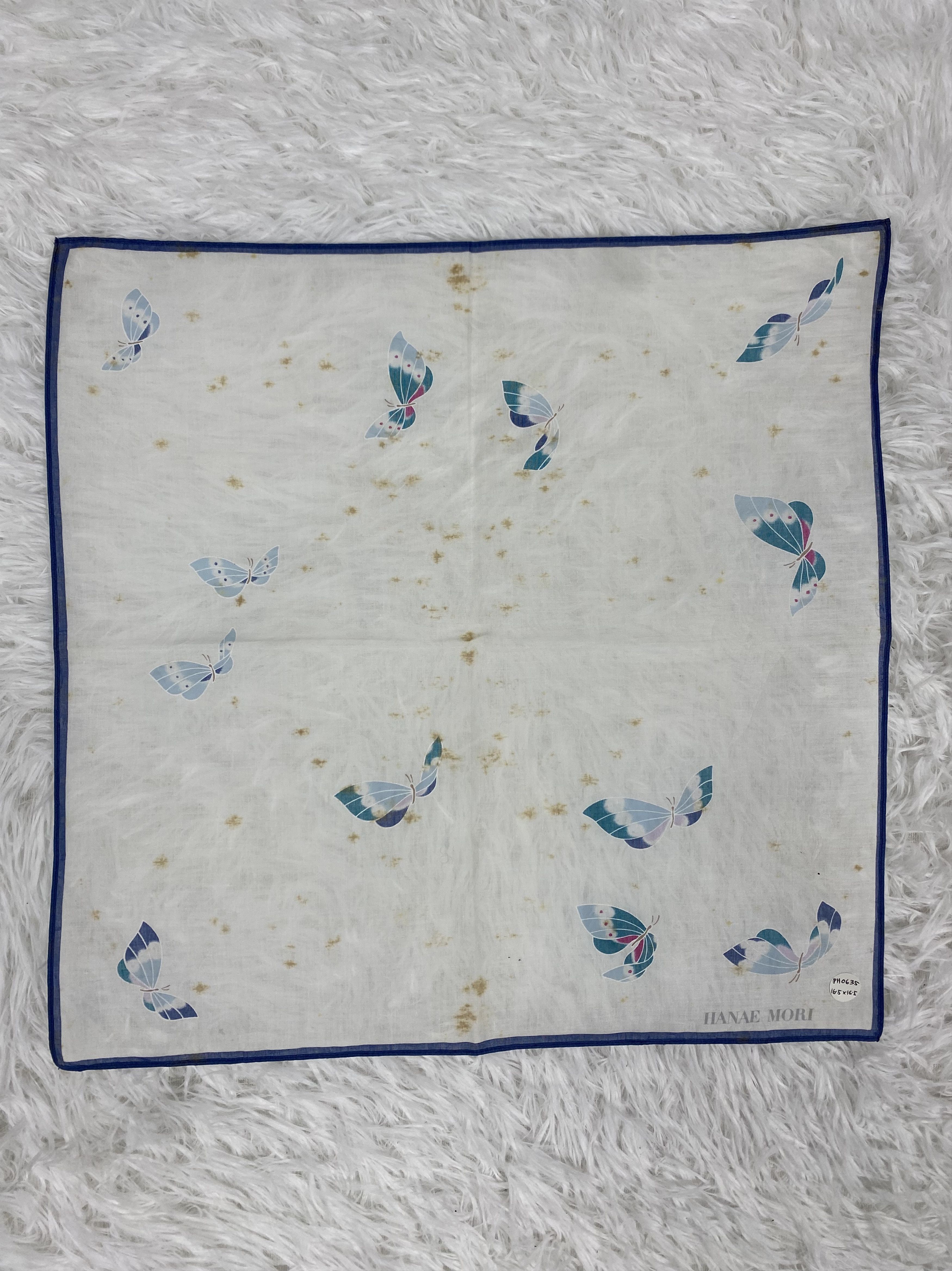 Hanae Mori × Vintage Vintage Hanae Mori Handkerchief Neckerchief PH0635 Size ONE SIZE - 3 Thumbnail