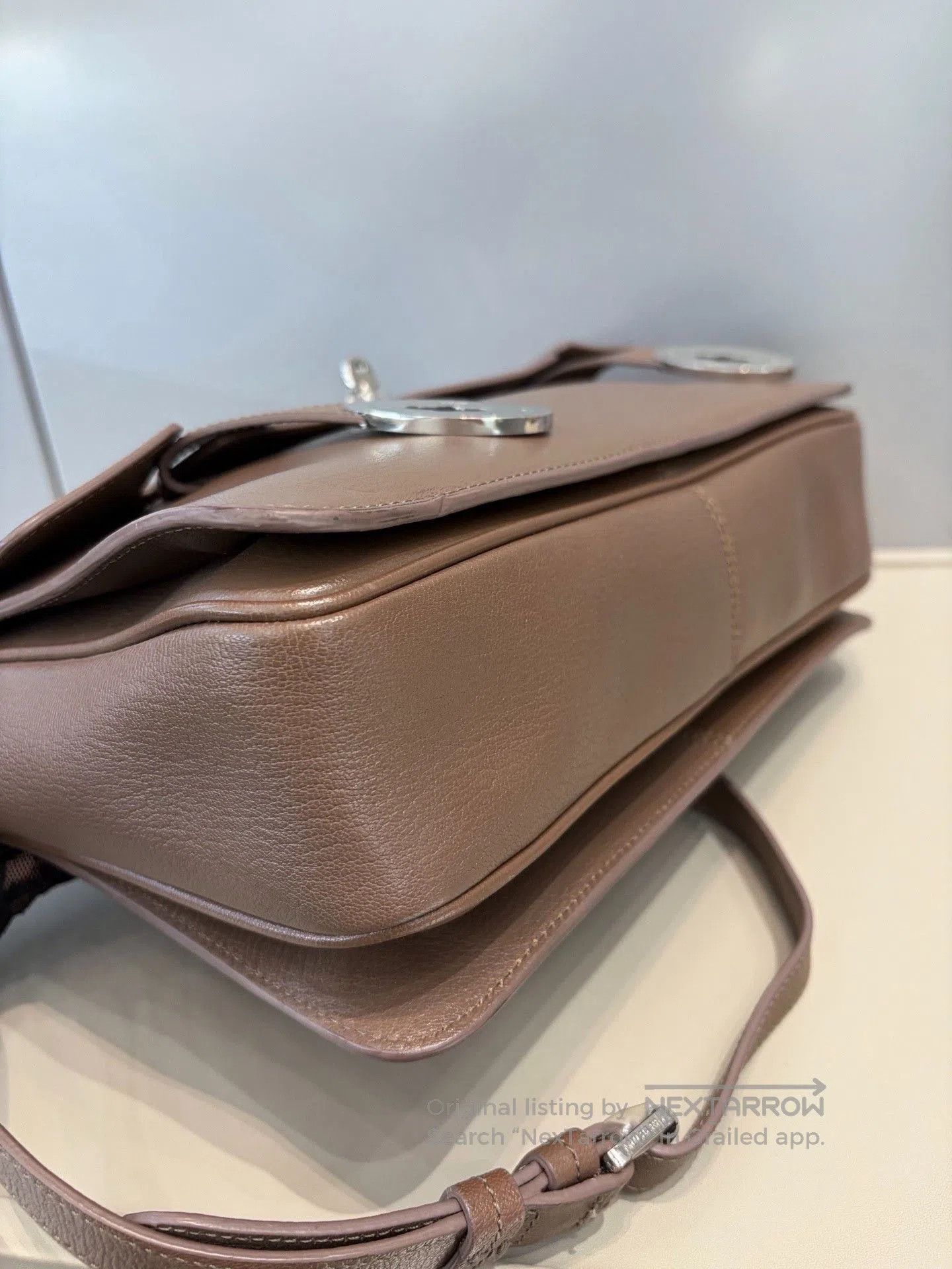 Mulberry Mulberry Elephant Gray Messenger Bag. Size ONE SIZE - 8 Thumbnail