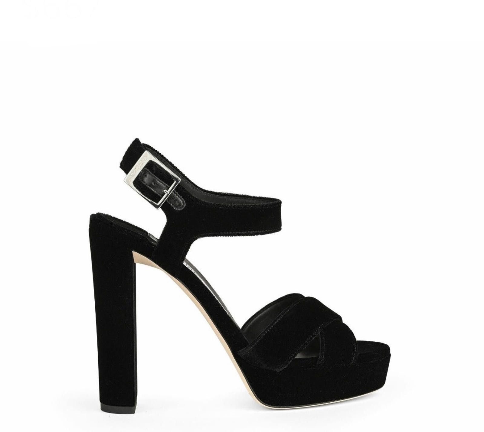Jimmy Choo Jimmy Choo Sayena Platform Sandals Size US 7.5 / IT 37.5 - 1 Thumbnail