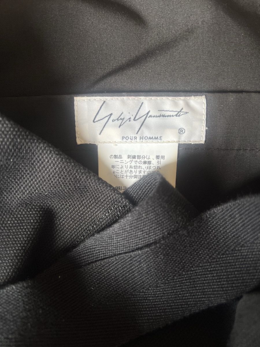 Yohji Yamamoto Yohji Yamamoto AOYAMA Limit - BLACK Embroidered TOTE BAG Size ONE SIZE - 4 Thumbnail