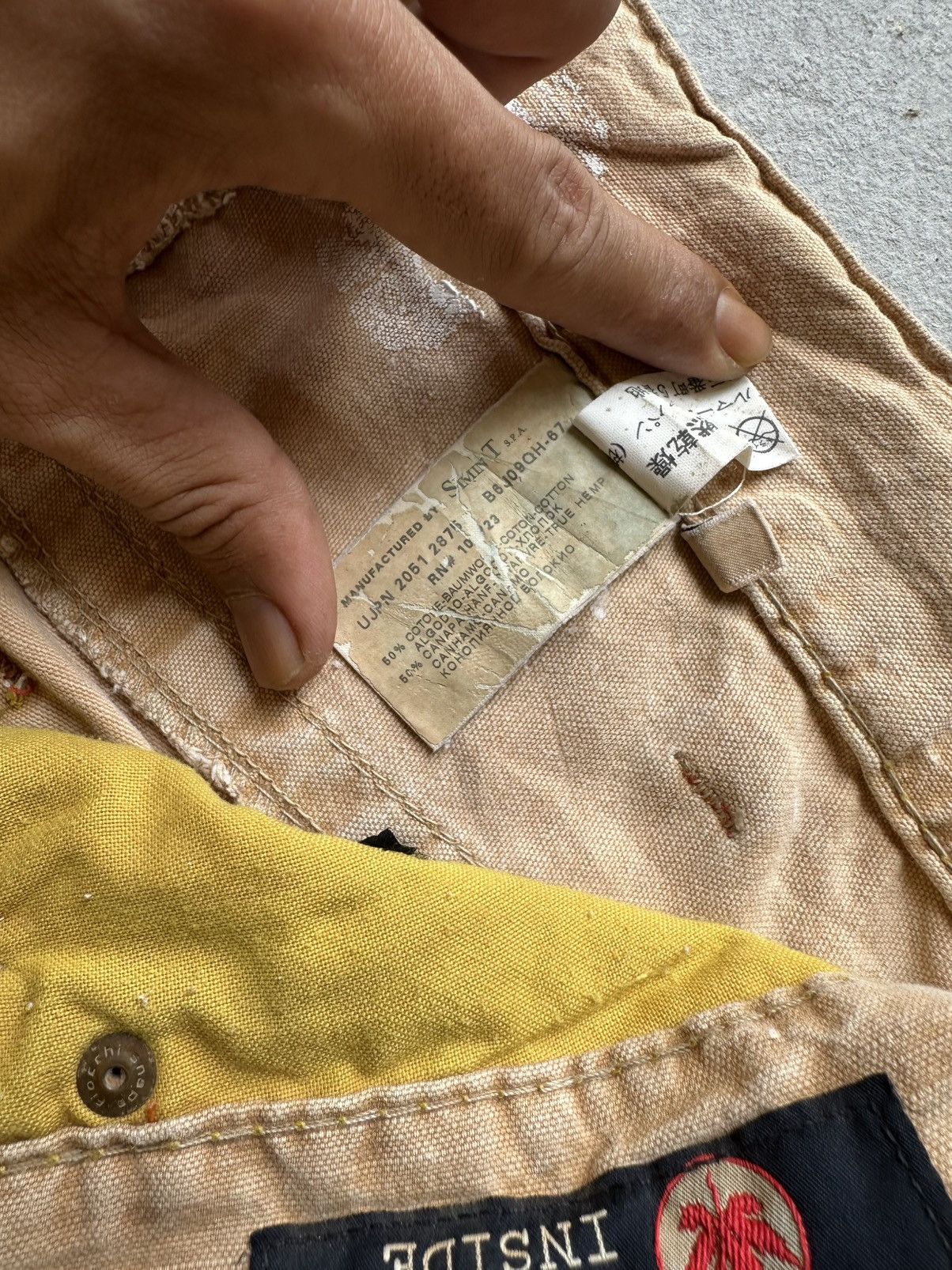 Armani ARMANI JEANS Faded Pants Made in Italy W34 L33 Size US 34 / EU 50 - 11 Thumbnail