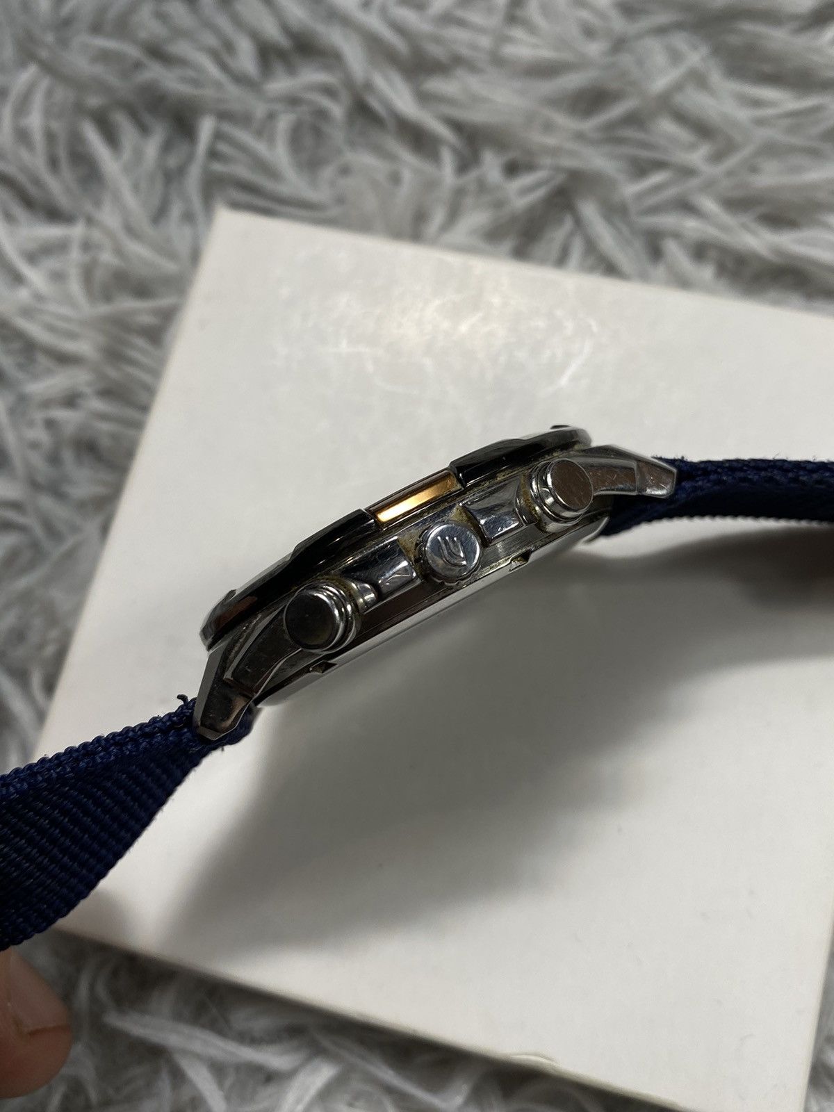 Casio × Edifice Japan × Japanese Brand Casio Edifice Copper Dial, Blue Strap – Japanese Brand Size ONE SIZE - 5 Thumbnail