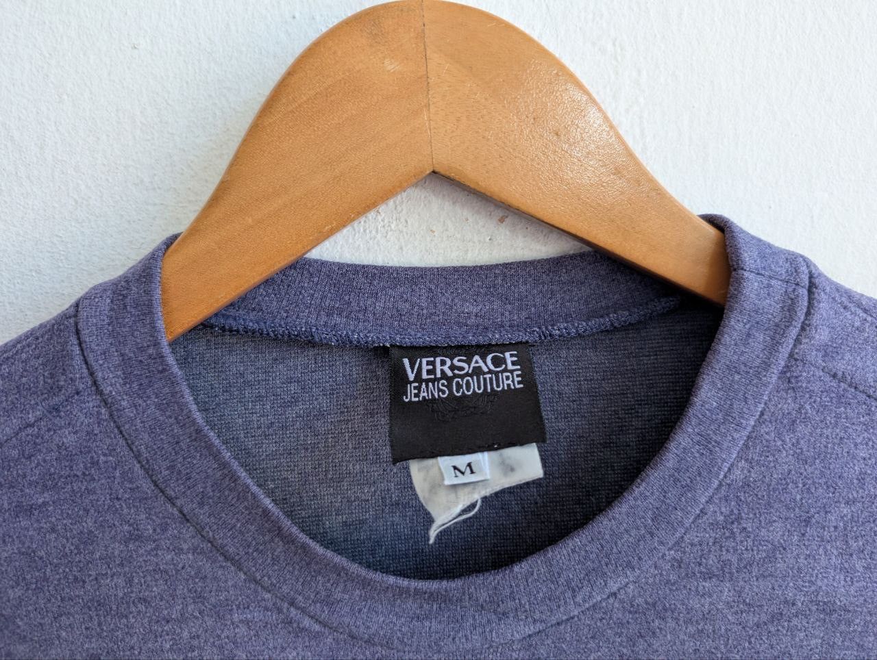 Versace Jeans Couture vintage VERSACE jeans couture embroidered logo long sleeve Size US M / EU 48-50 / 2 - 4 Thumbnail