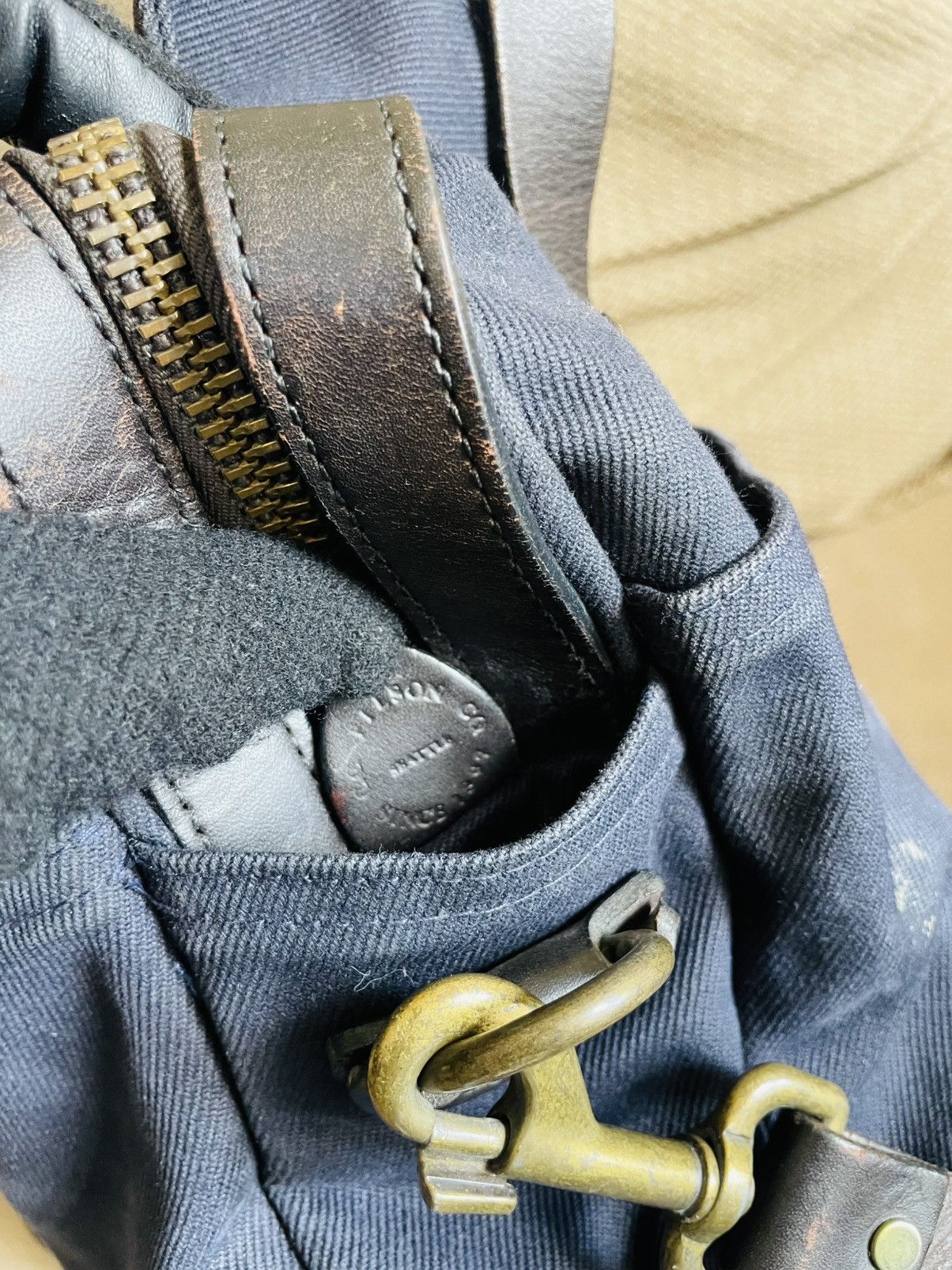 Filson Original briefcase navy blue Size ONE SIZE - 14 Thumbnail