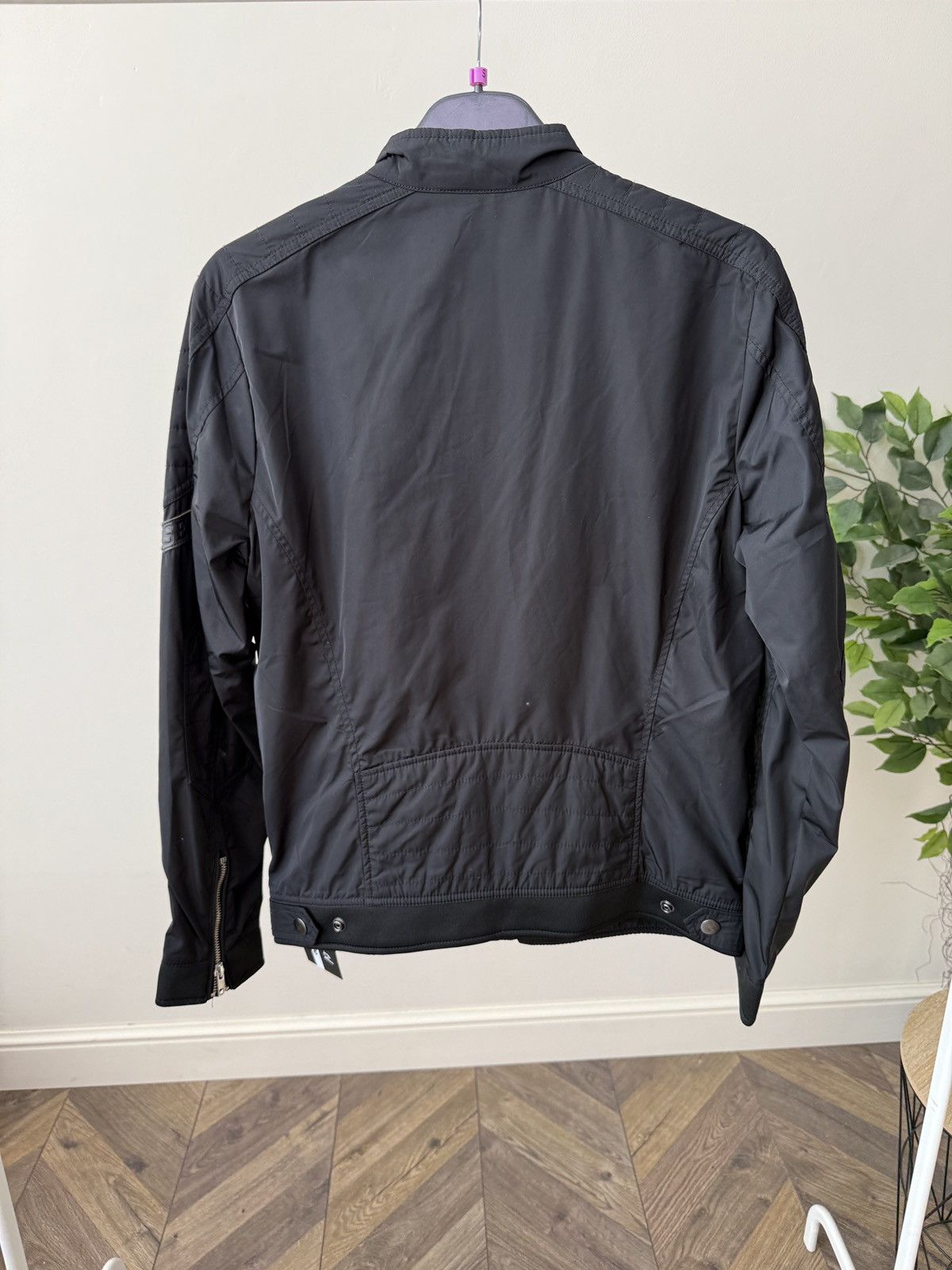 Diesel Vintage Diesel Black Lightweight Jacket Quilted Zip Biker Size US S / EU 44-46 / 1 - 8 Thumbnail