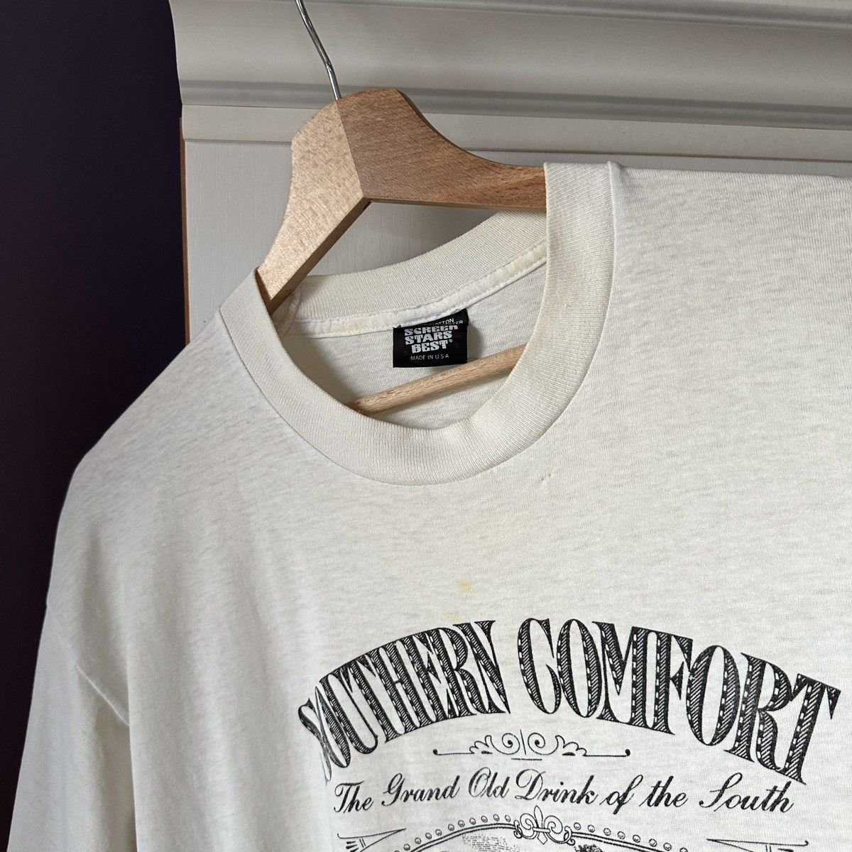 Other Vintage 80s 90s Southern Comfort Drink Of The South T-Shirt Size US XL / EU 56 / 4 - 3 Thumbnail