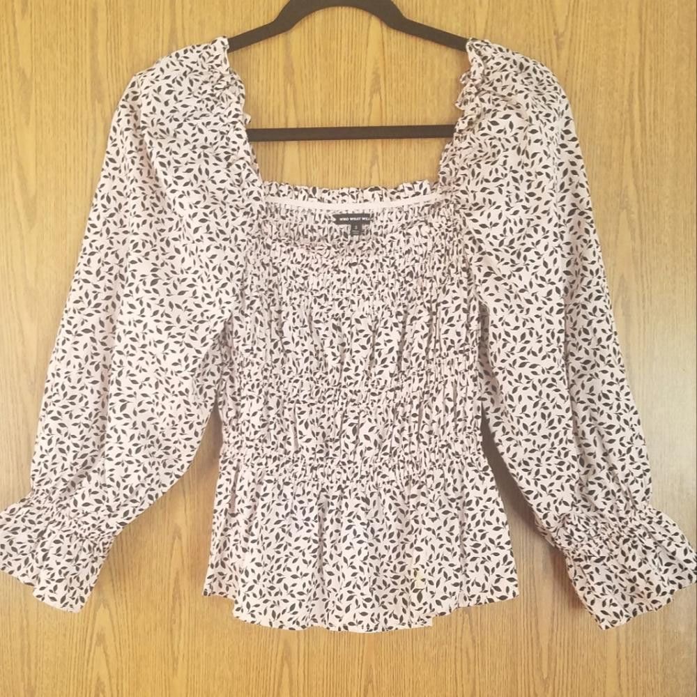 Designer Who What Wear Blouse Size Small Size S / US 4 / IT 40 - 1 Thumbnail