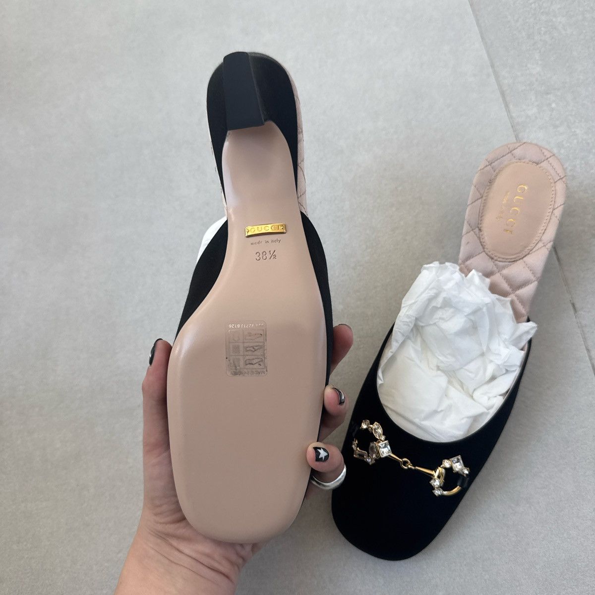 Gucci Gucci diamond mini heel Size US 8.5 / IT 38.5 - 4 Thumbnail