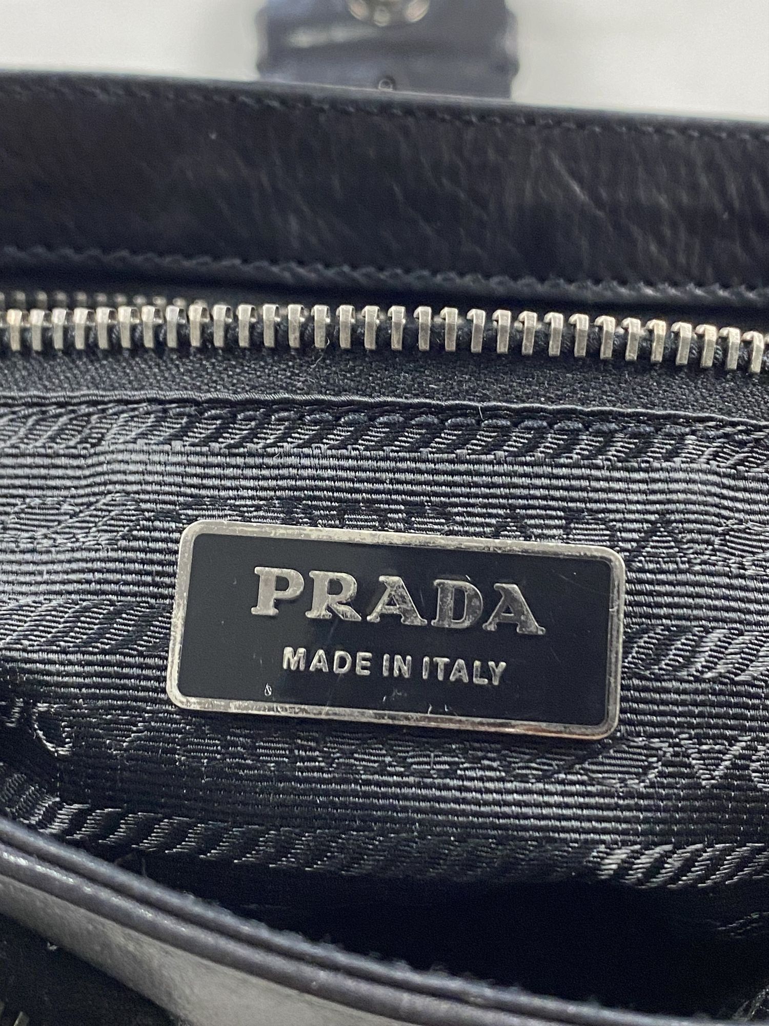 Prada Prada Pocket leather mini bag Size ONE SIZE - 4 Thumbnail