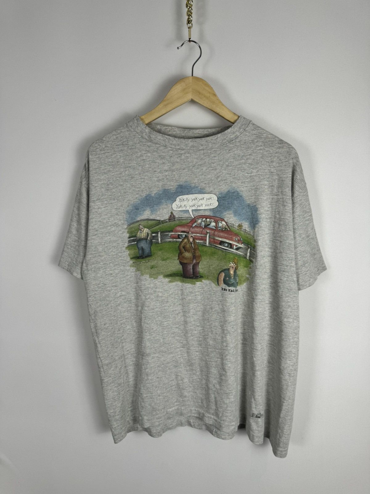 Vintage Vintage 1980s The Far Side Cartoon Tee Size US XL / EU 56 / 4 - 2 Thumbnail