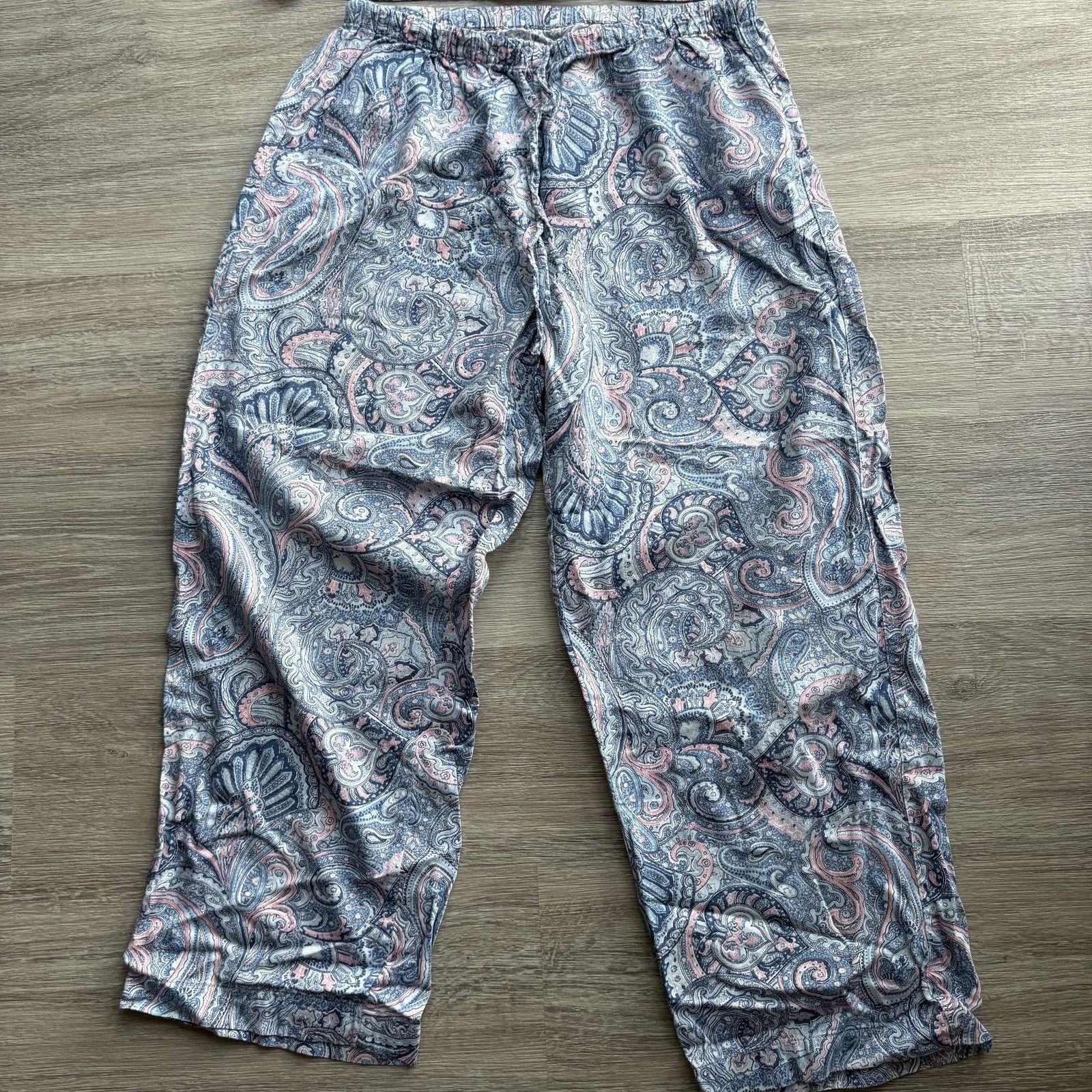 Lauren Ralph Lauren Lauren Ralph Lauren Women's Pajama Set PS Paisley Button Size 30" / US 8 / IT 44 - 3 Thumbnail