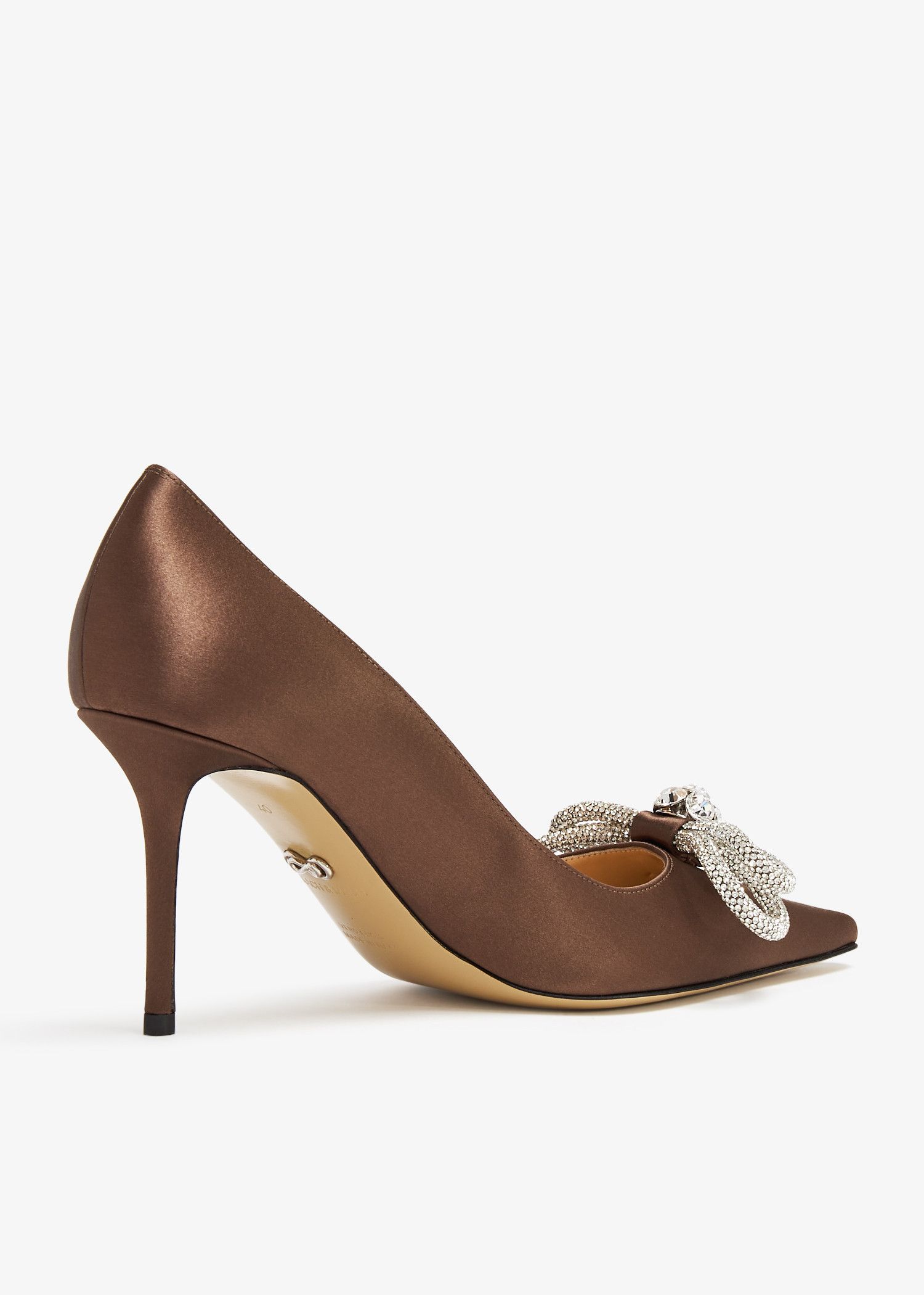MACH & MACH o1s22i1n0125 Double Bow Pumps in Brown Size US 11 / IT 41 - 4 Thumbnail