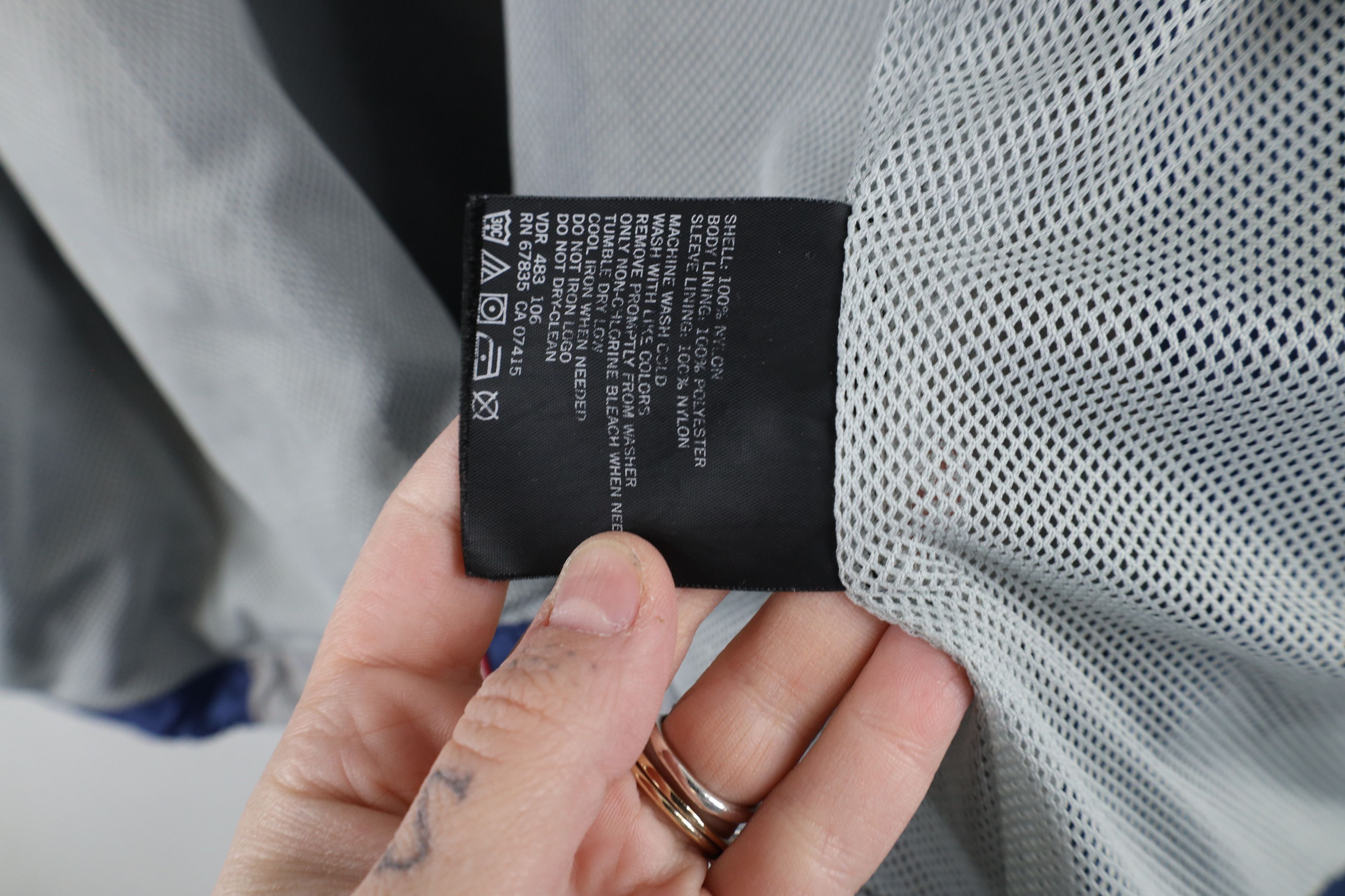 Nautica × Vintage Vintage 90s Nautica Competition Spell Out Windbreaker Jacket Size US L / EU 52-54 / 3 - 14 Thumbnail