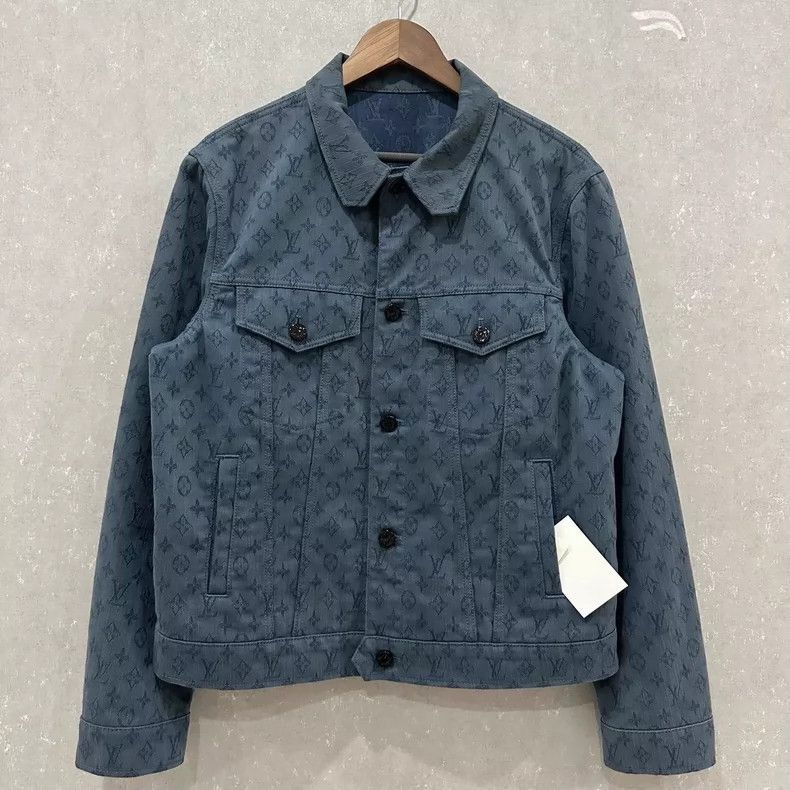 Louis Vuitton louis vuitton blue denim jacket size 50 Size US L / EU 52-54 / 3 - 7 Thumbnail