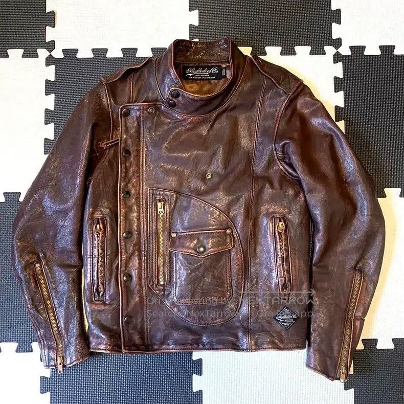 Other Neighborhood 14AW multi-pocket zippered knight leather jac Size US S / EU 44-46 / 1 - 1 Thumbnail