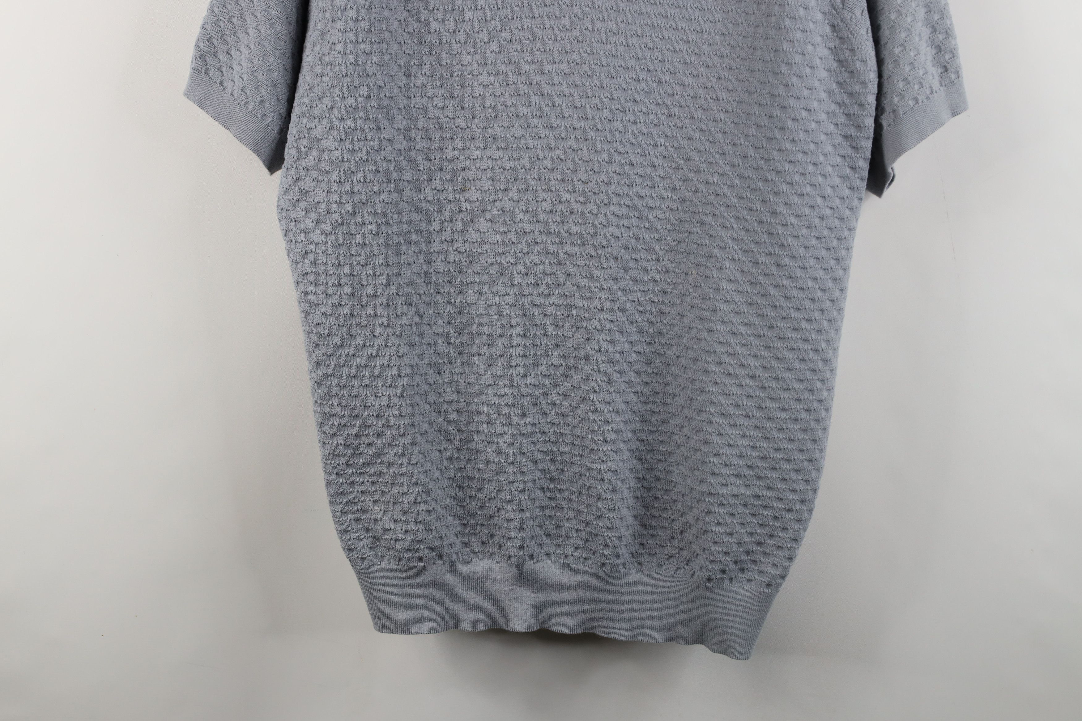 Vintage Vintage 90s Streetwear Knit Short Sleeve Collared Polo Size US XL / EU 56 / 4 - 3 Thumbnail