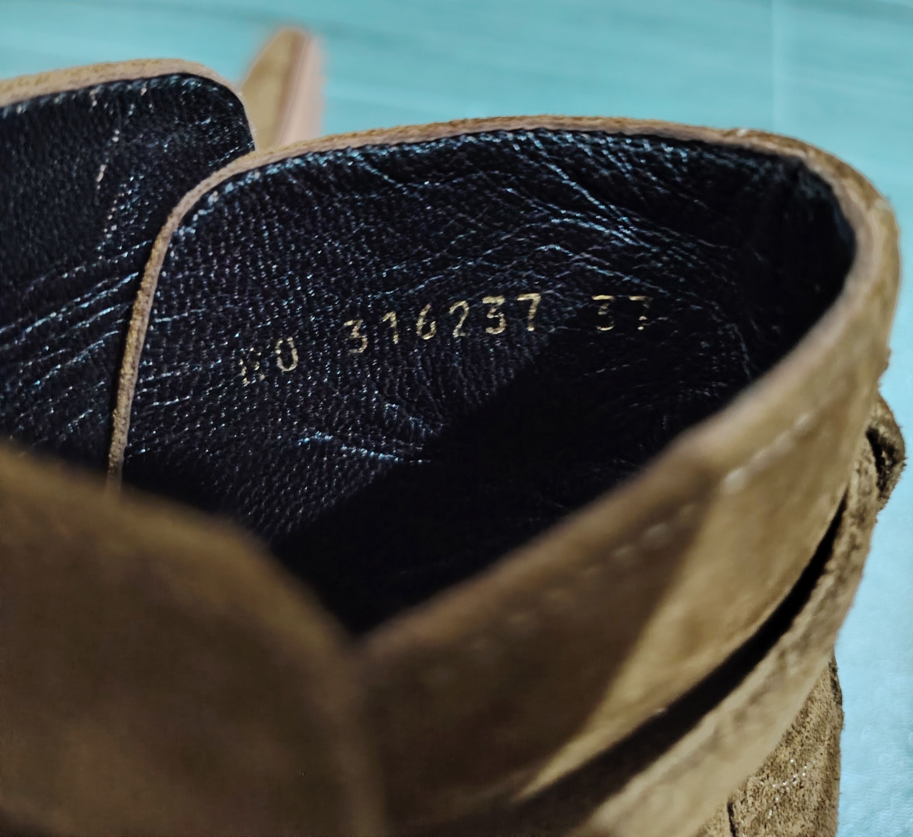Saint Laurent Paris SAINT LAURENT PARIS - Suede Jodhpur Ankle Boots Size US 7 / IT 37 - 7 Thumbnail