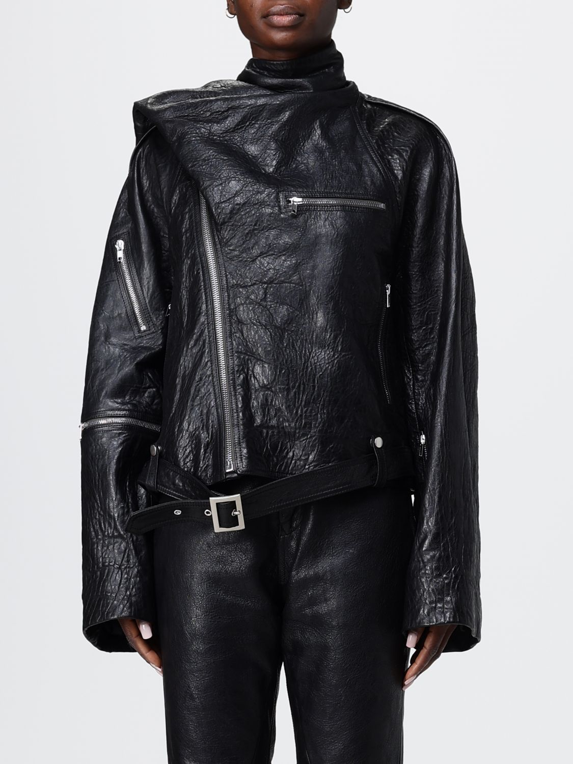 Rick Owens Rick Owens Jacket Woman Black Size M / US 6-8 / IT 42-44 - 1 Thumbnail