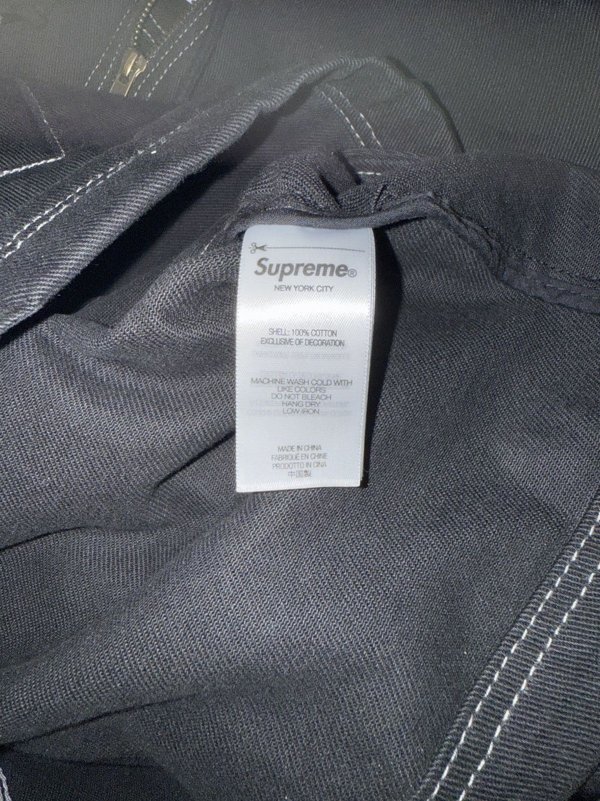 Supreme Supreme Mark Leckey Dream English Kid Hooded Jacket Black Size US M / EU 48-50 / 2 - 8 Thumbnail