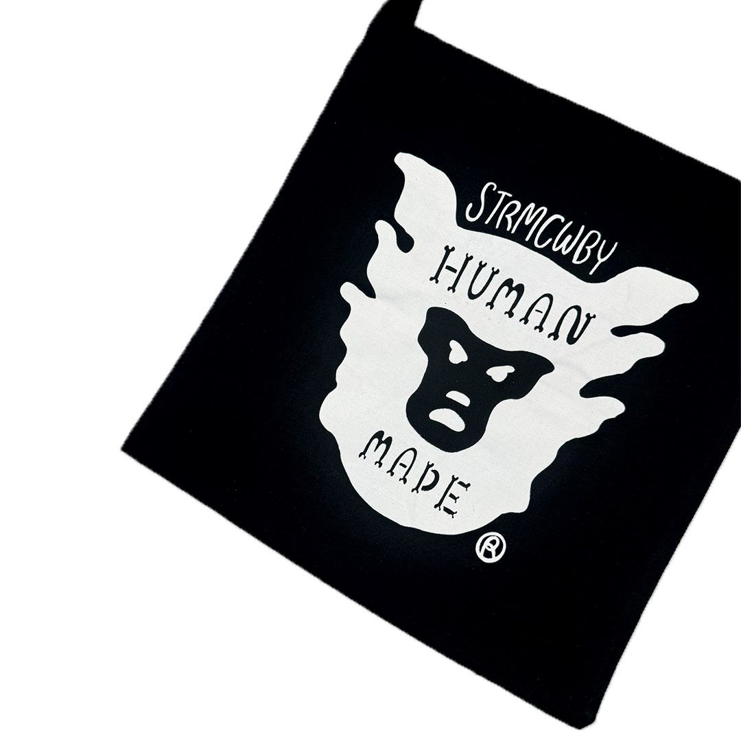 Human Made Human Made x Honest Boy - Tote Bag - Black - OS Size ONE SIZE - 4 Thumbnail