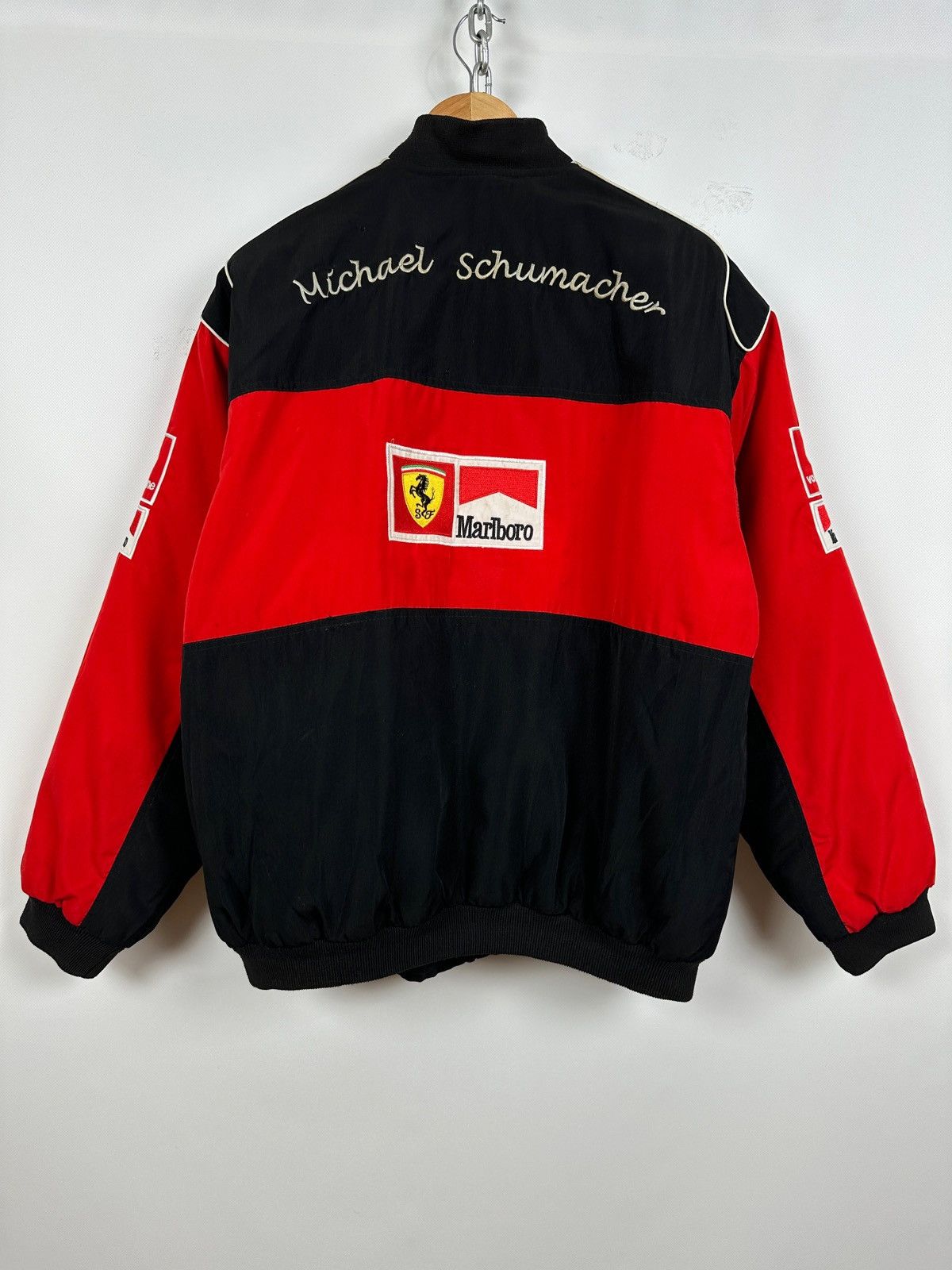 Ferrari Vintage Ferrari Michael Schumacher F1 Marlboro Racing Jacket Size US XL / EU 56 / 4 - 6 Thumbnail