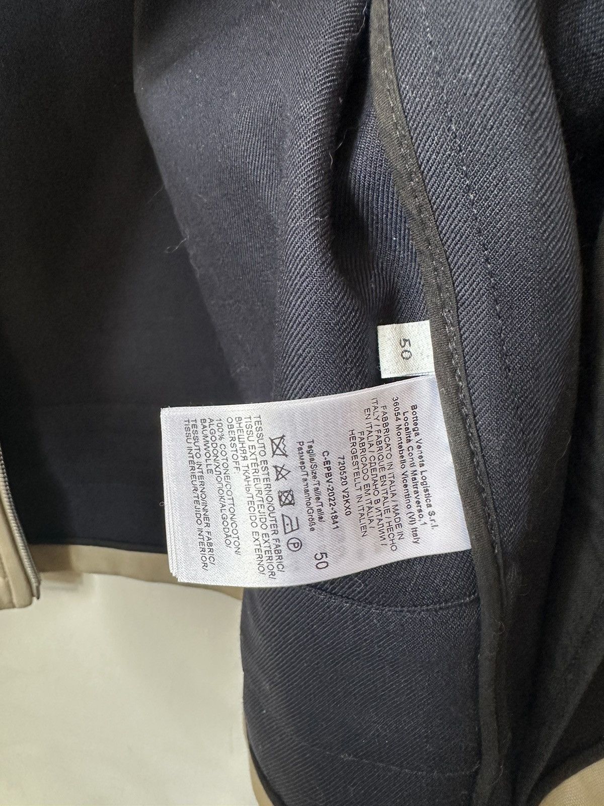 Bottega Veneta $2700 Bottega Veneta Bonded Wool Cotton Jacket Crop Bomber Size US M / EU 48-50 / 2 - 16 Thumbnail