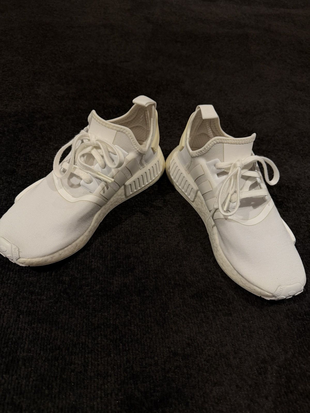 Adidas Triple White Nmd R1 Adidas Size US 8.5 / EU 41-42 - 4 Thumbnail