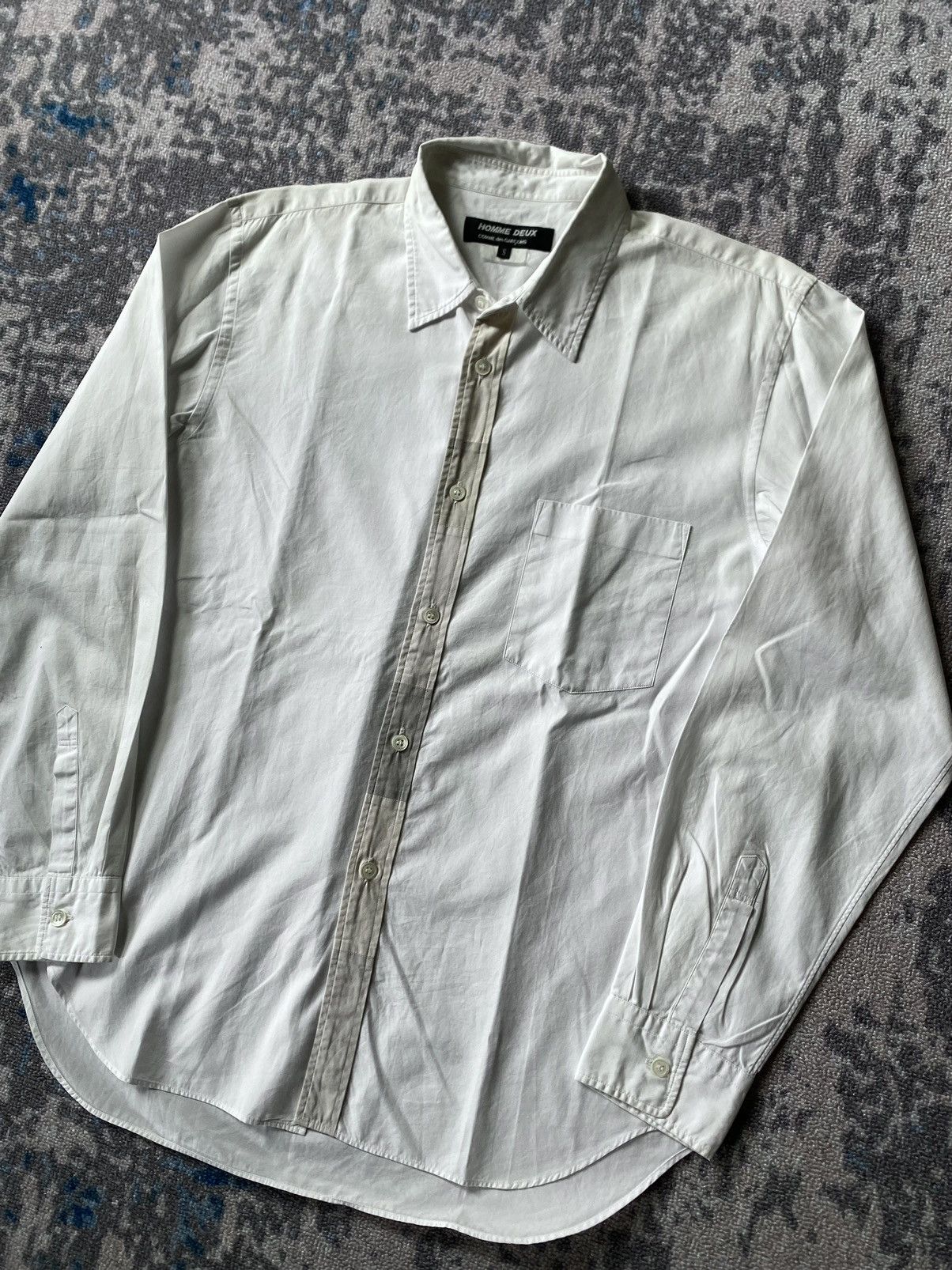 Comme des Garcons Vintage Comme Des Garcons Homme Deux AD 2013 Shirt Size US S / EU 44-46 / 1 - 2 Thumbnail